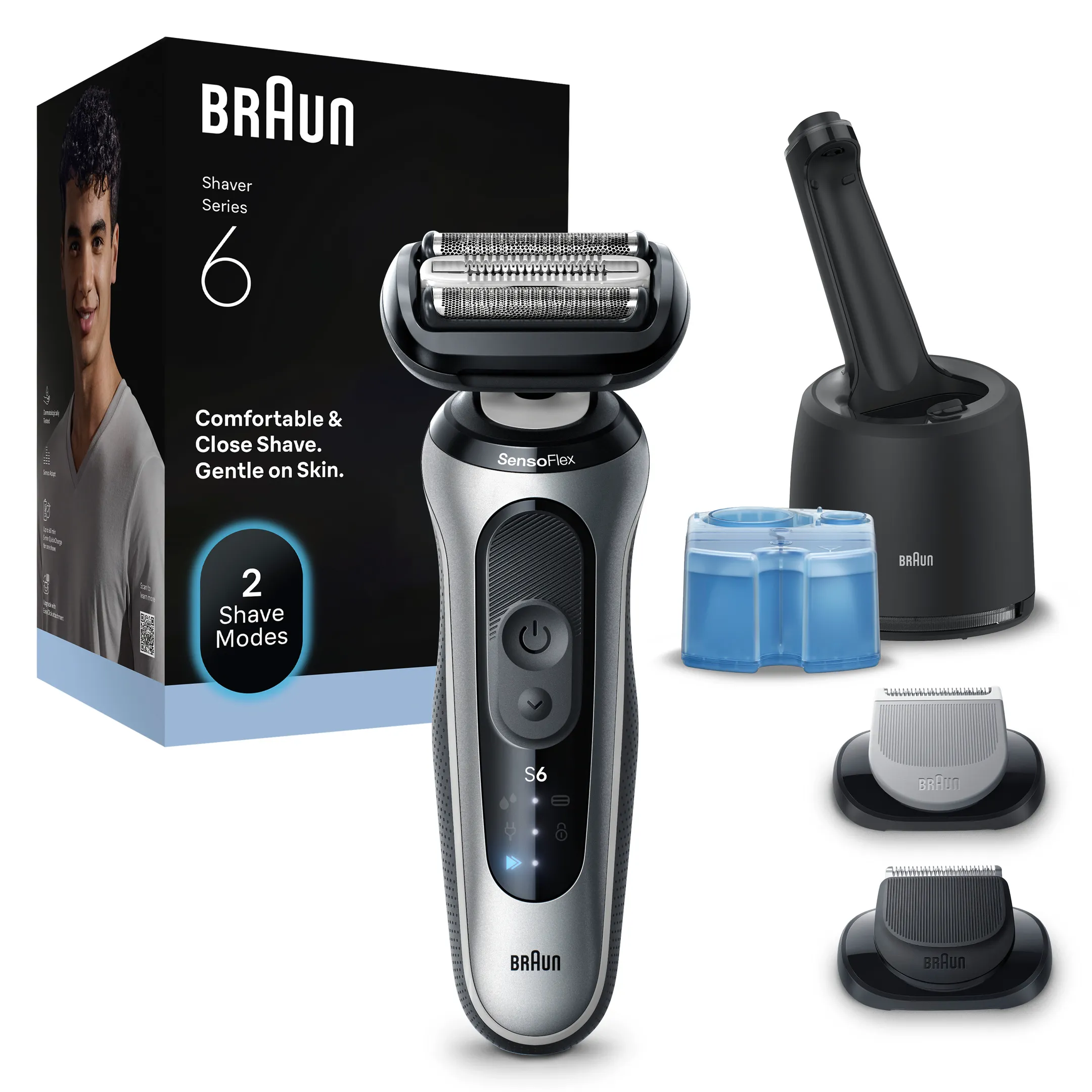 Braun Elektrisch scheerapparaat Series 6 62-S7650cc image