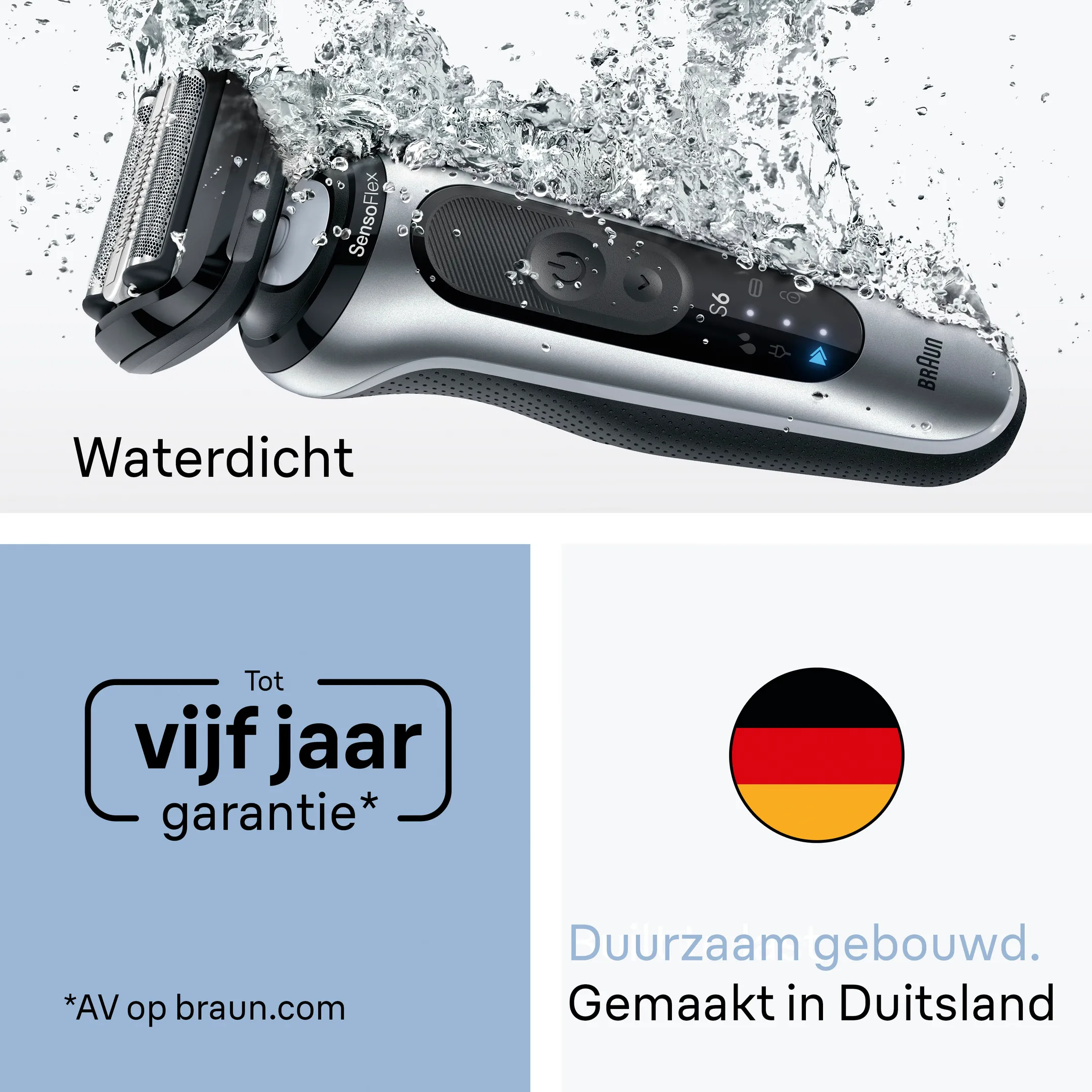 Braun Elektrisch scheerapparaat Series 6 62-S7650cc image