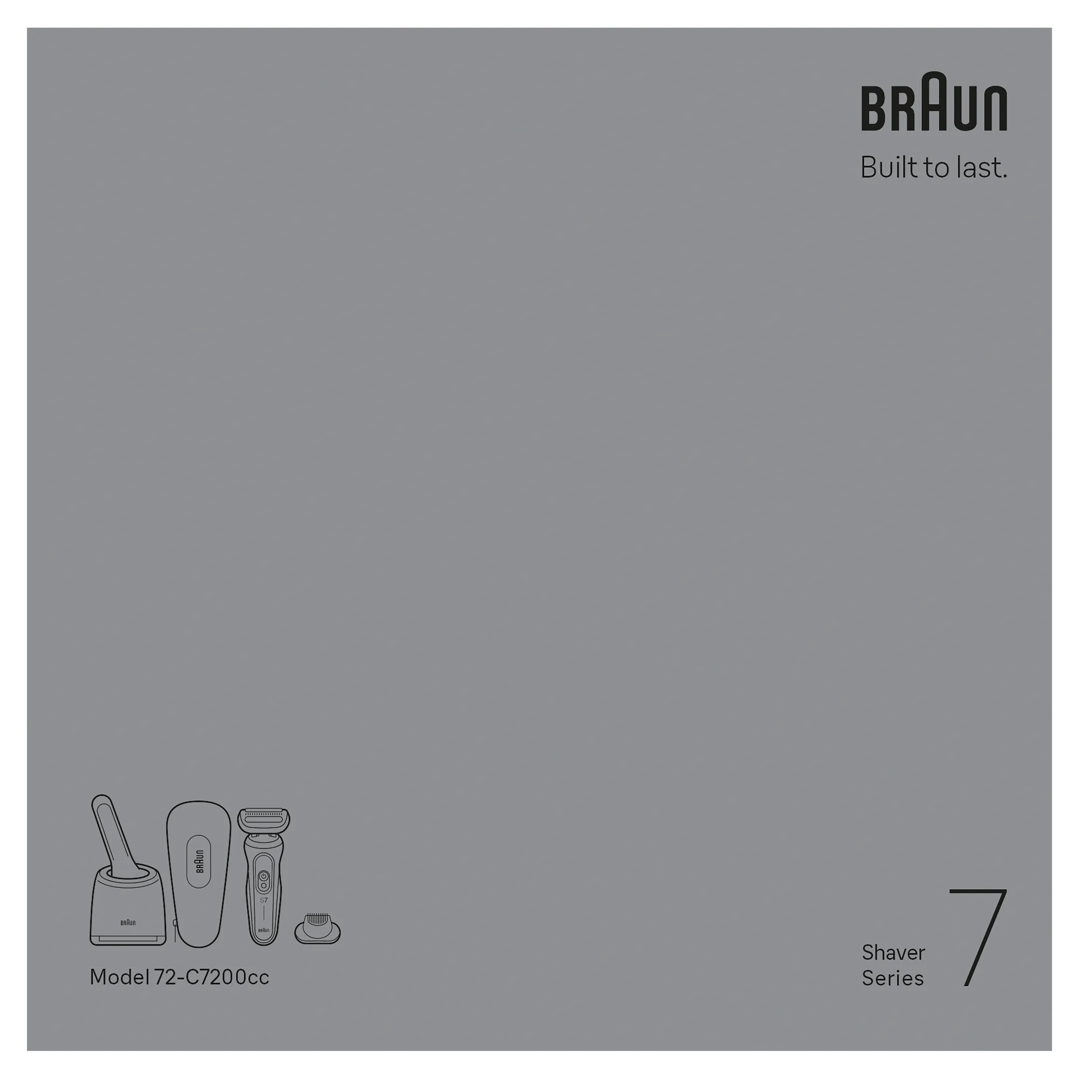 Braun Rasoir électrique Series 7 72-C7200cc image