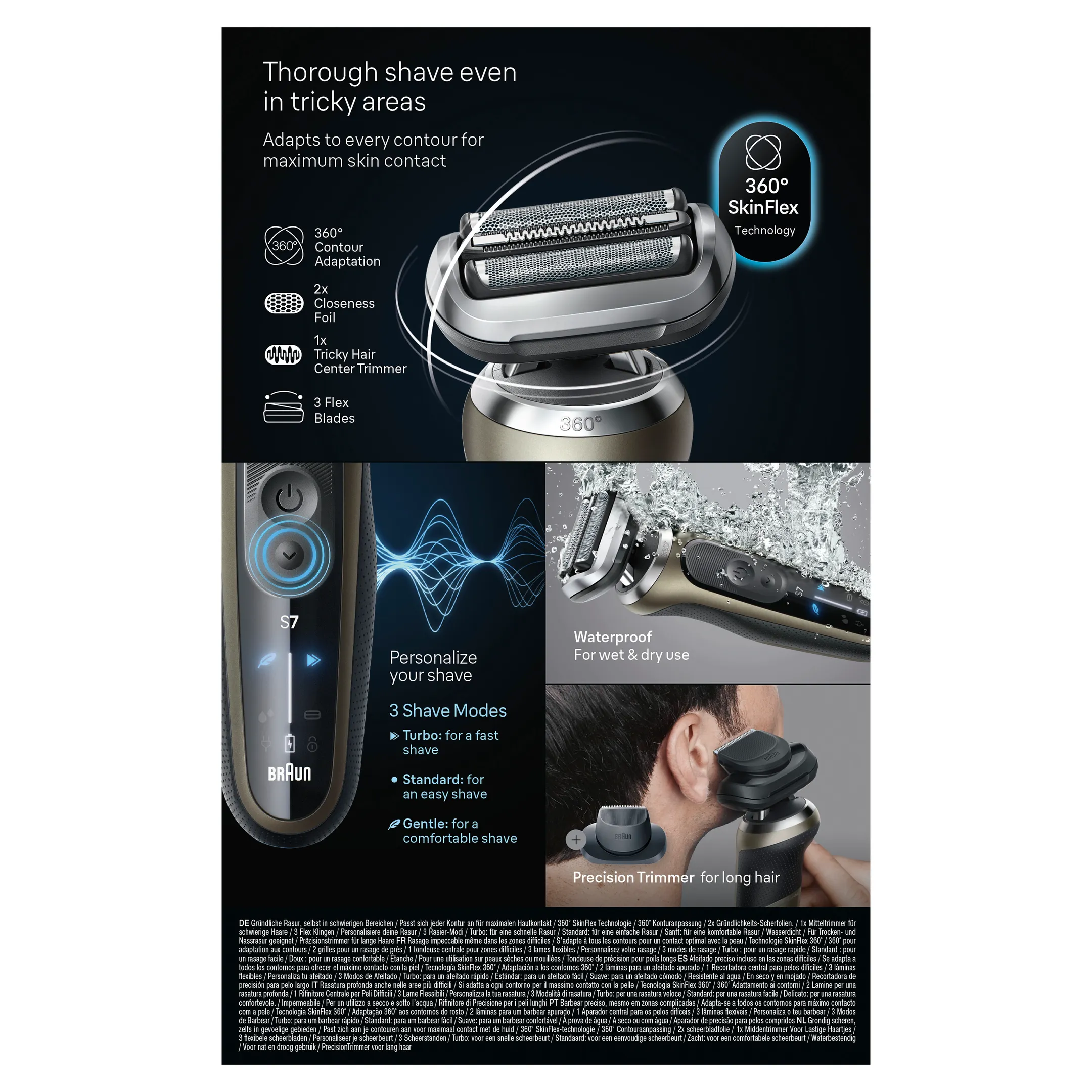 Braun Rasoir électrique Series 7 72-C7200cc image