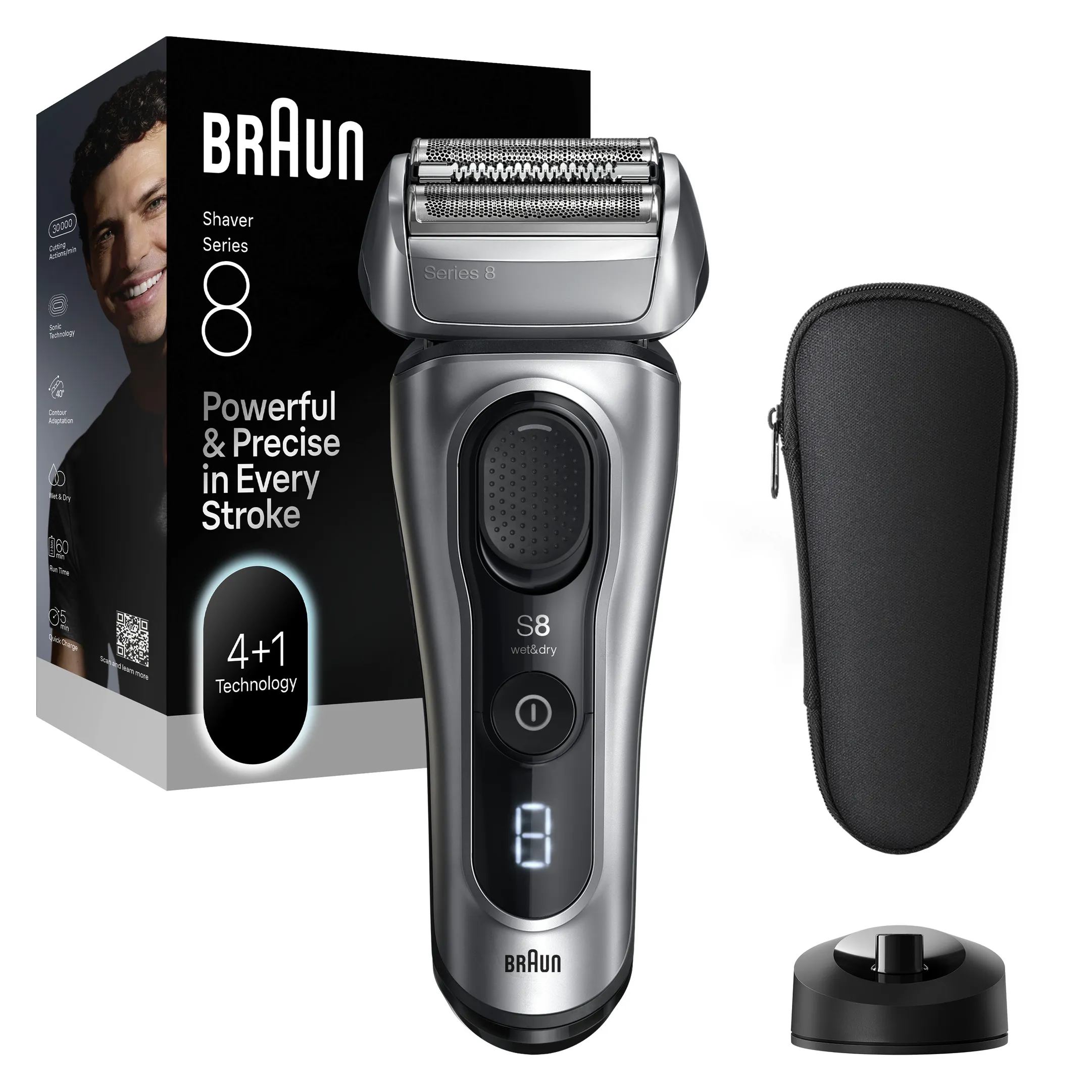 Braun Elektrisch scheerapparaat Series 8 8617s image