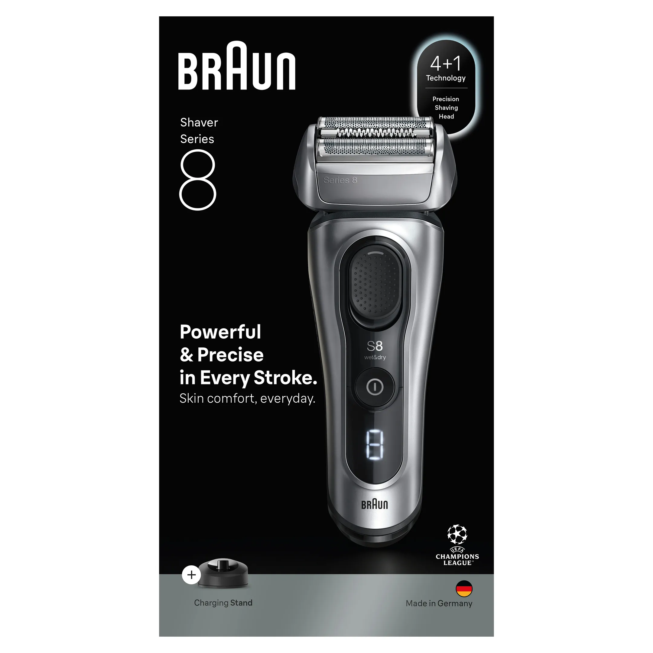 Braun Elektrisch scheerapparaat Series 8 8617s image