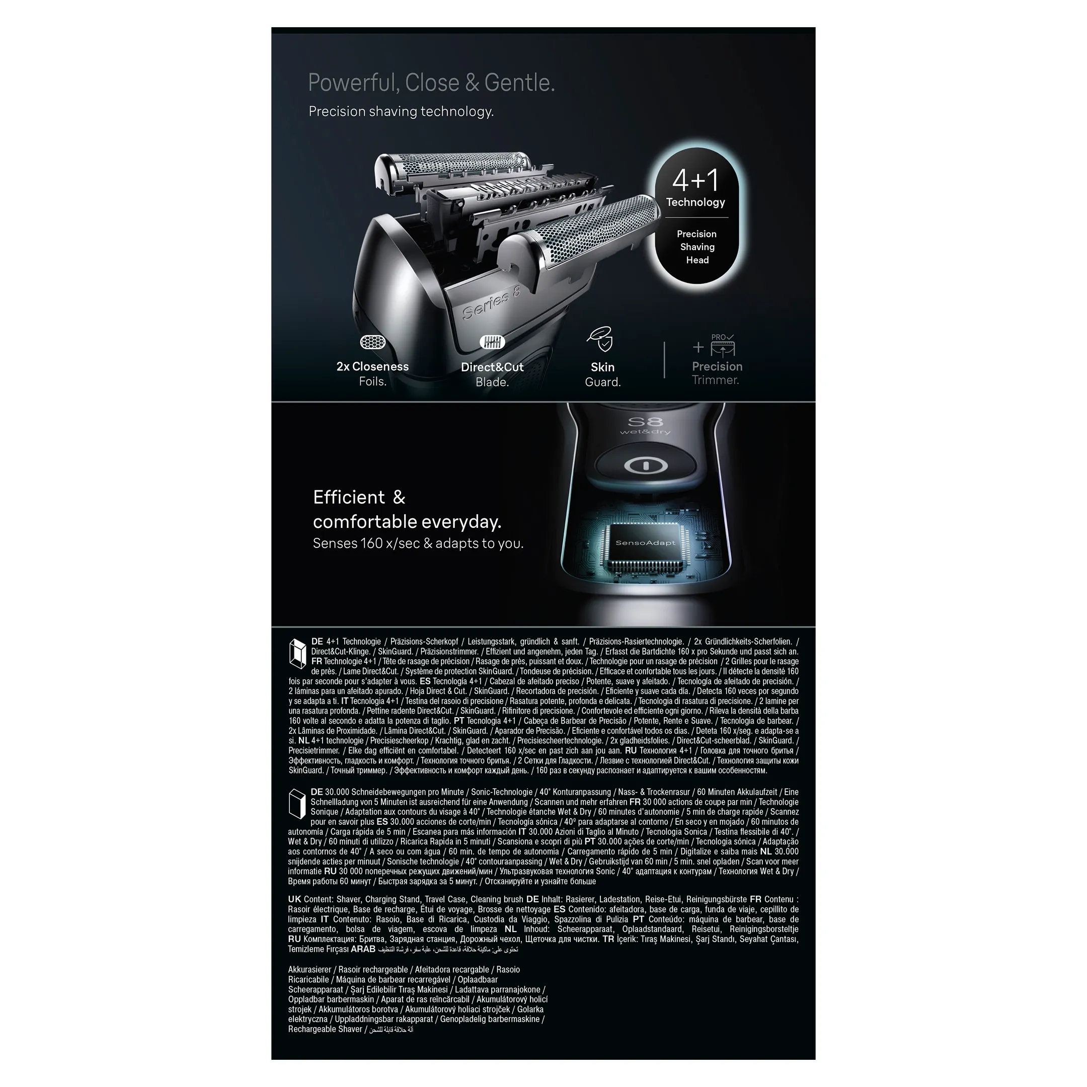 Braun Elektrisch scheerapparaat Series 8 8617s image