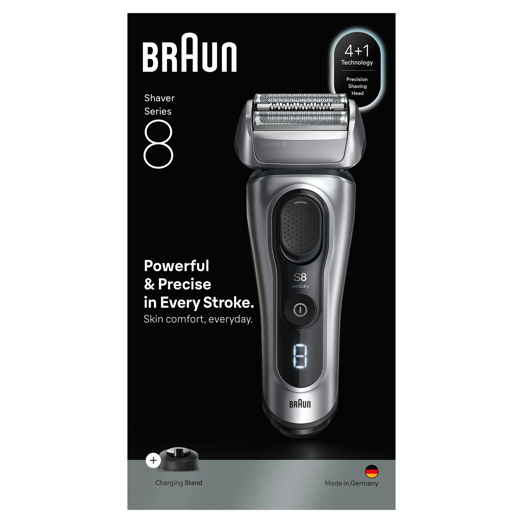 Braun Elektrisch scheerapparaat Series 8 8617s image