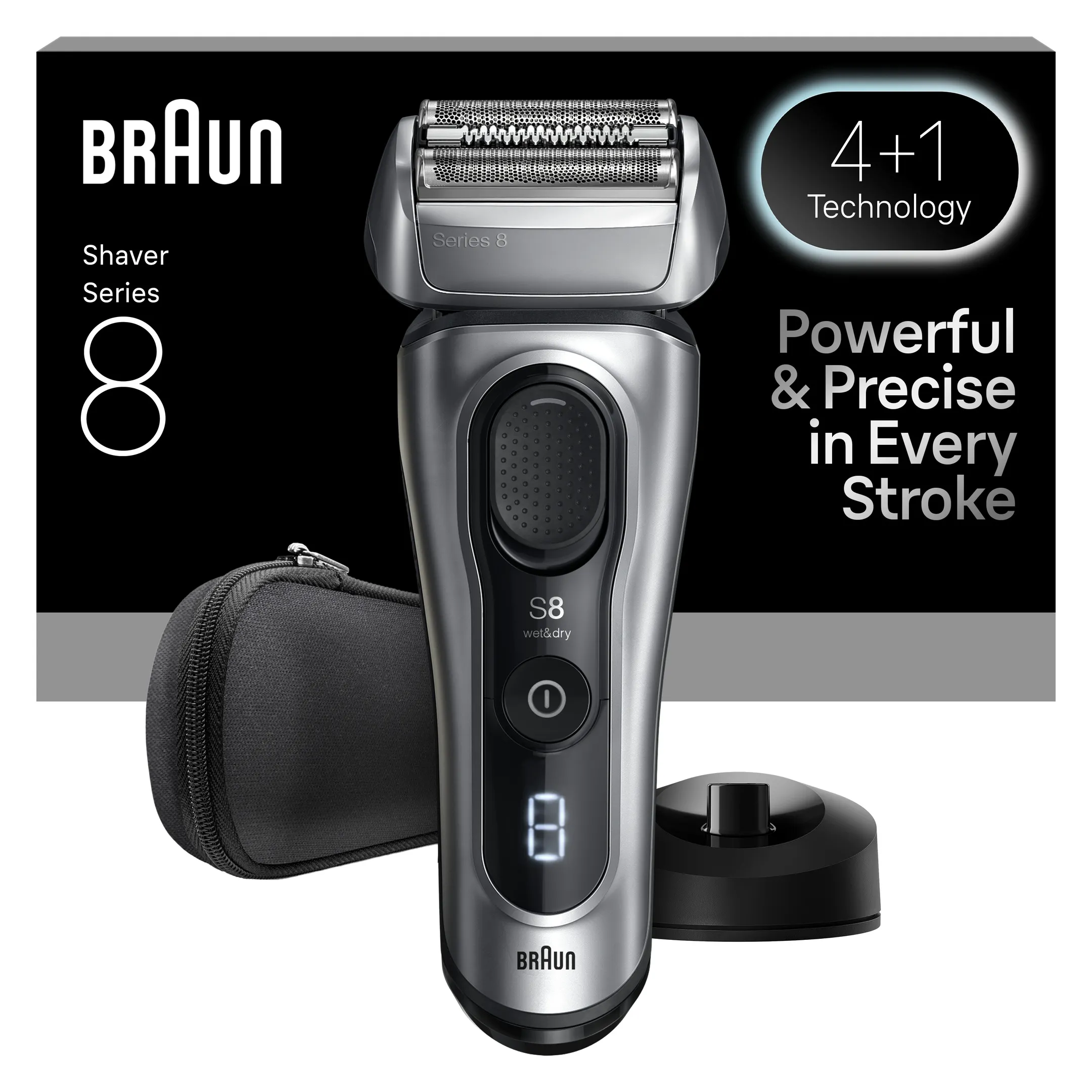 Braun Elektrisch scheerapparaat Series 8 8617s image