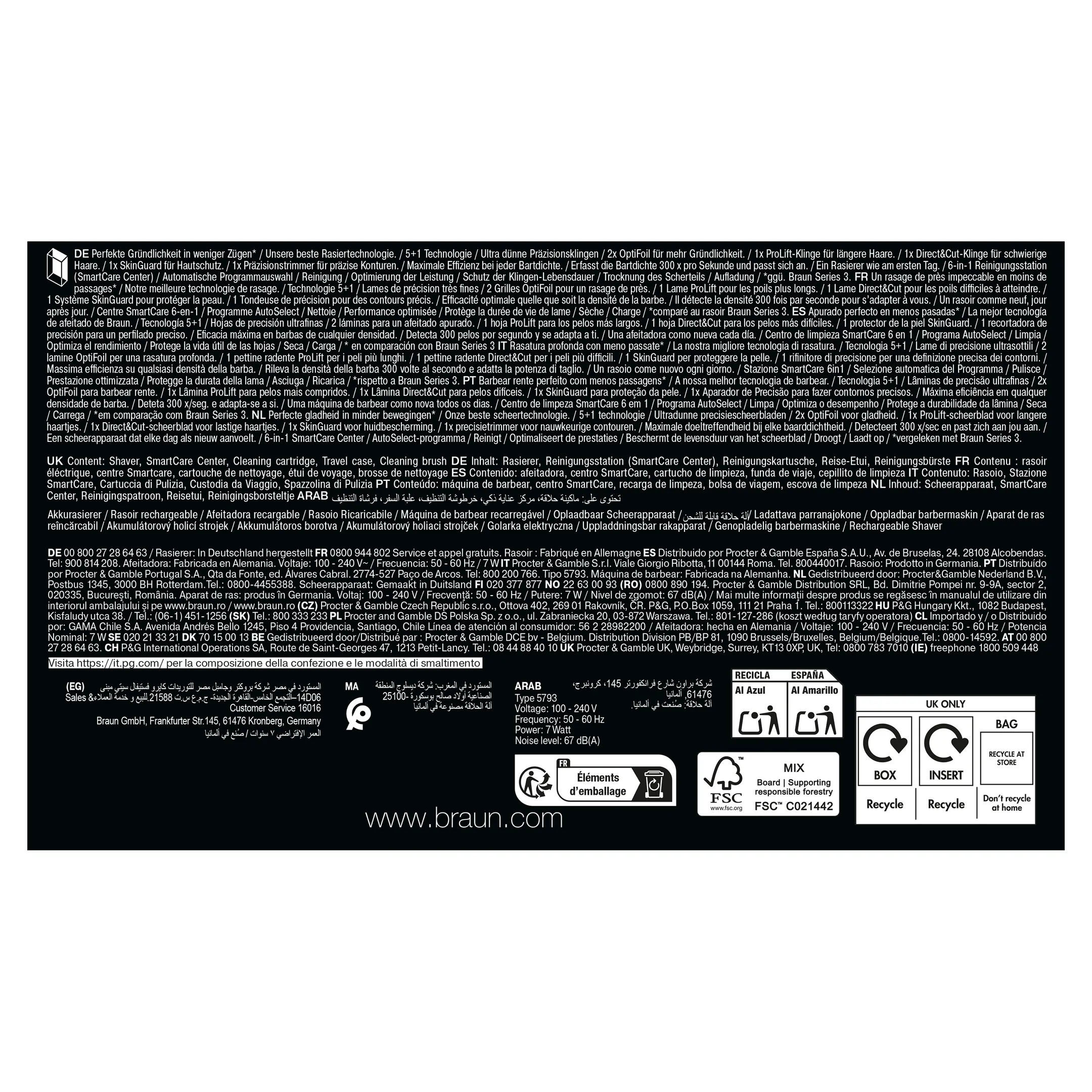 Braun Rasoir électrique Series 9 9667cc image