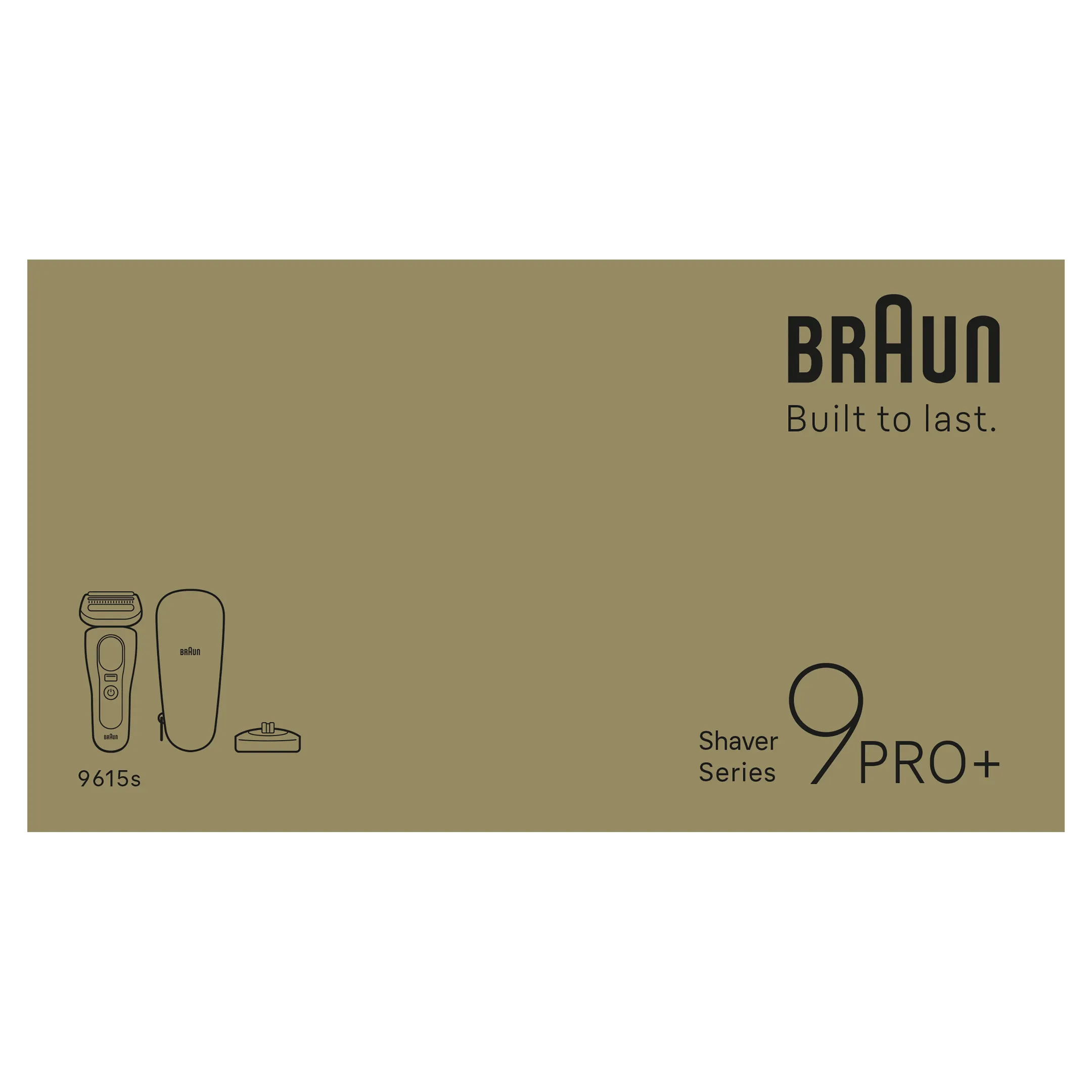 Braun Elektrisch scheerapparaat Series 9 9615s image