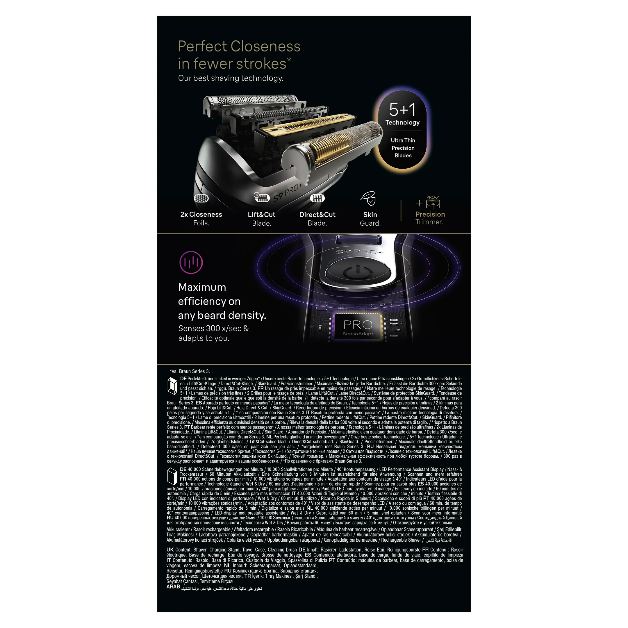 Braun Elektrisch scheerapparaat Series 9 9615s image