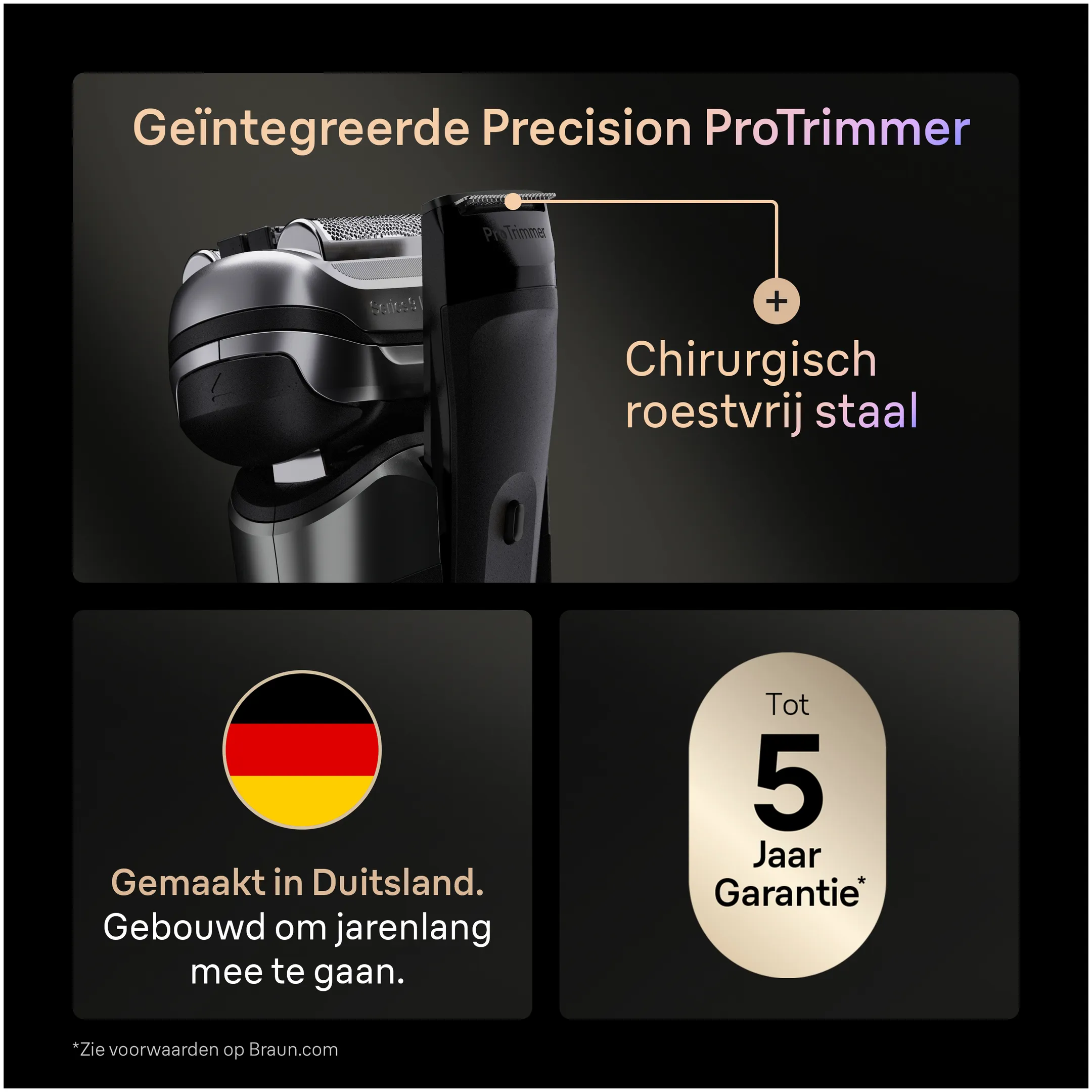 Braun Elektrisch scheerapparaat Series 9 9615s image