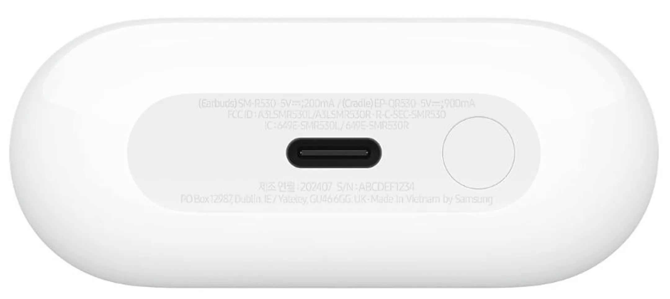 Samsung Draadloze oortjes Galaxy Buds3 - White image