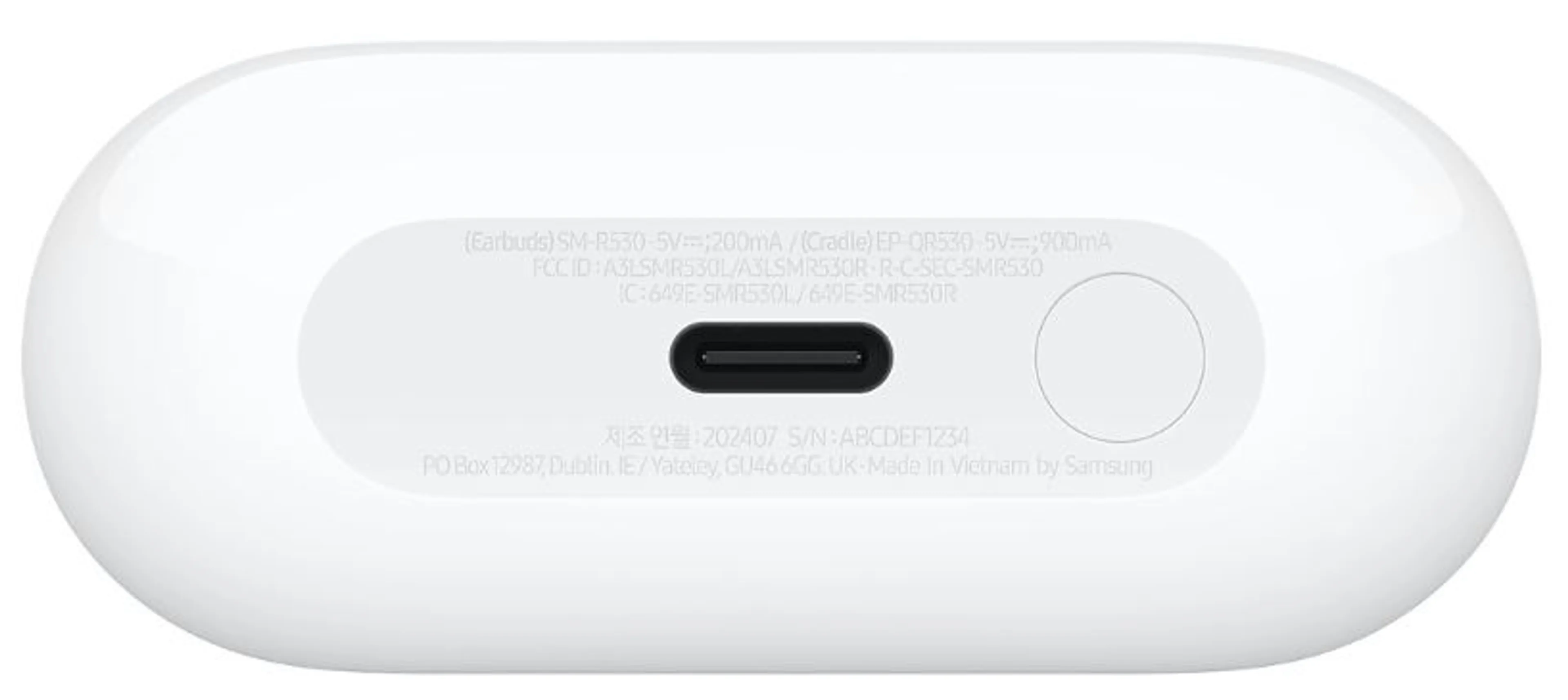 Samsung Écouteurs sans fil Galaxy Buds3 - Blanc image