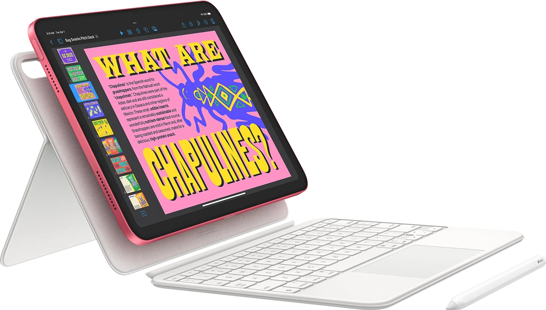 Apple iPad (2025) Wifi 128GB Blauw + Pencil (USB-C) image