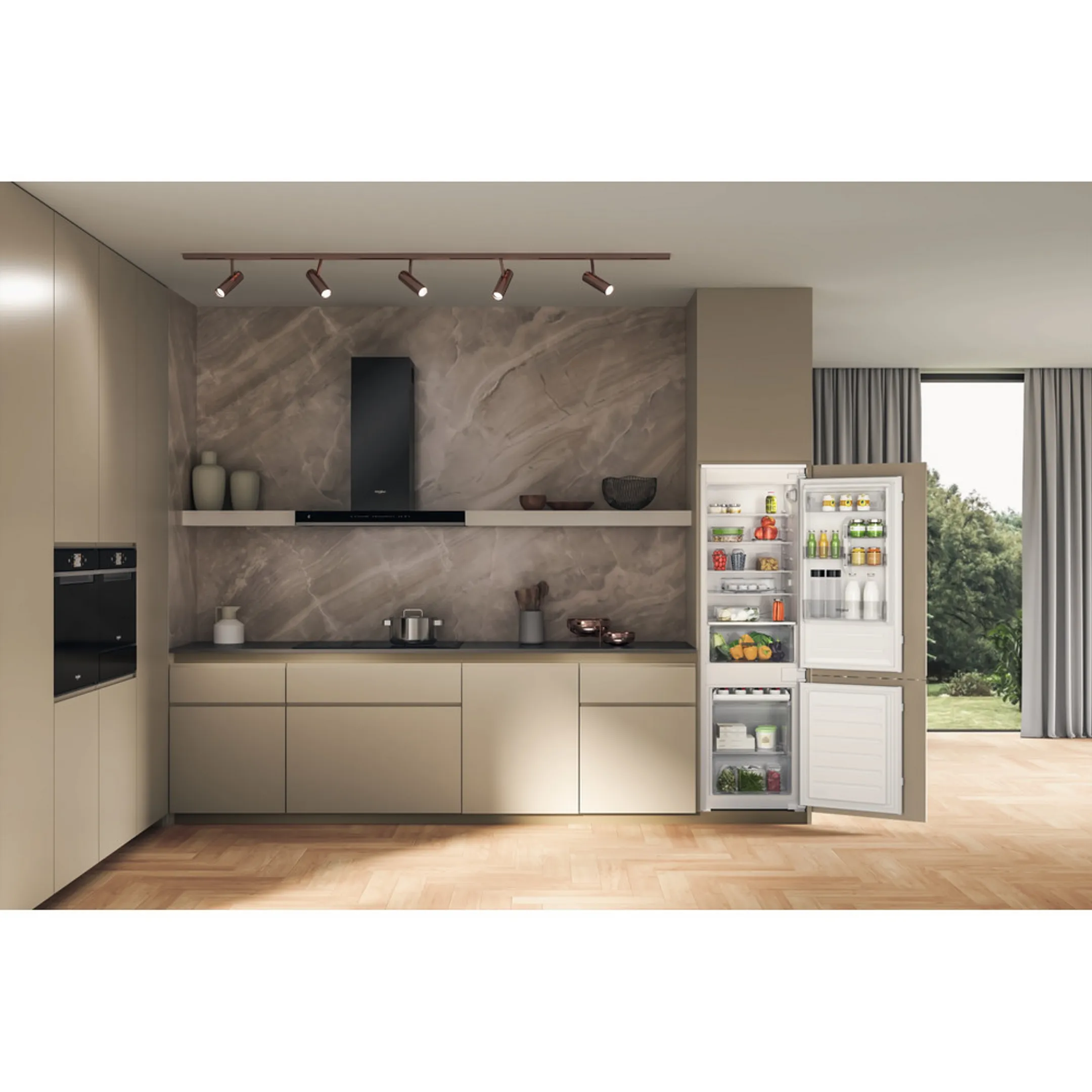 Whirlpool Combi frigo congélateur encastrable WHC18D051A1 image