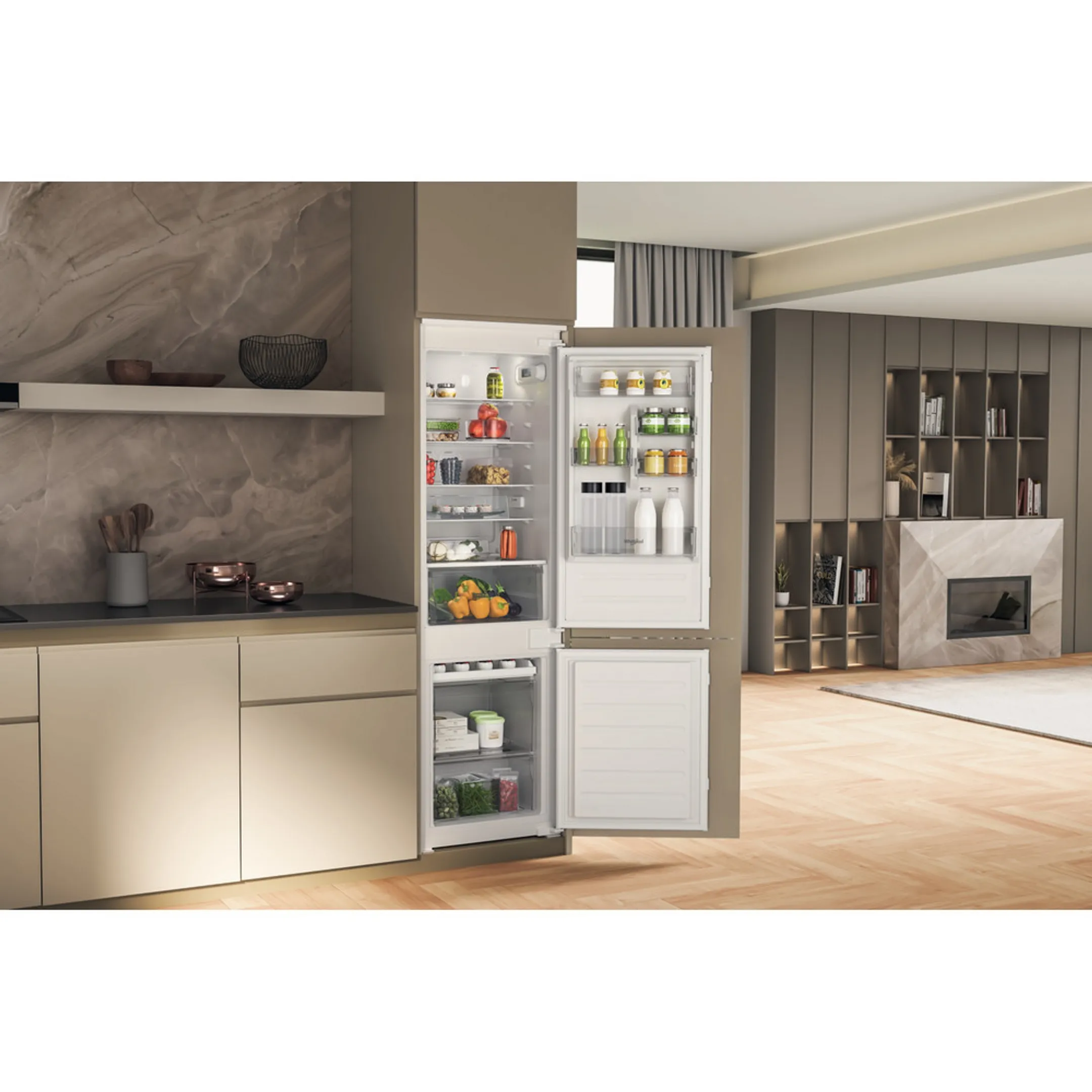 Whirlpool Combi frigo congélateur encastrable WHC18D051A1 image