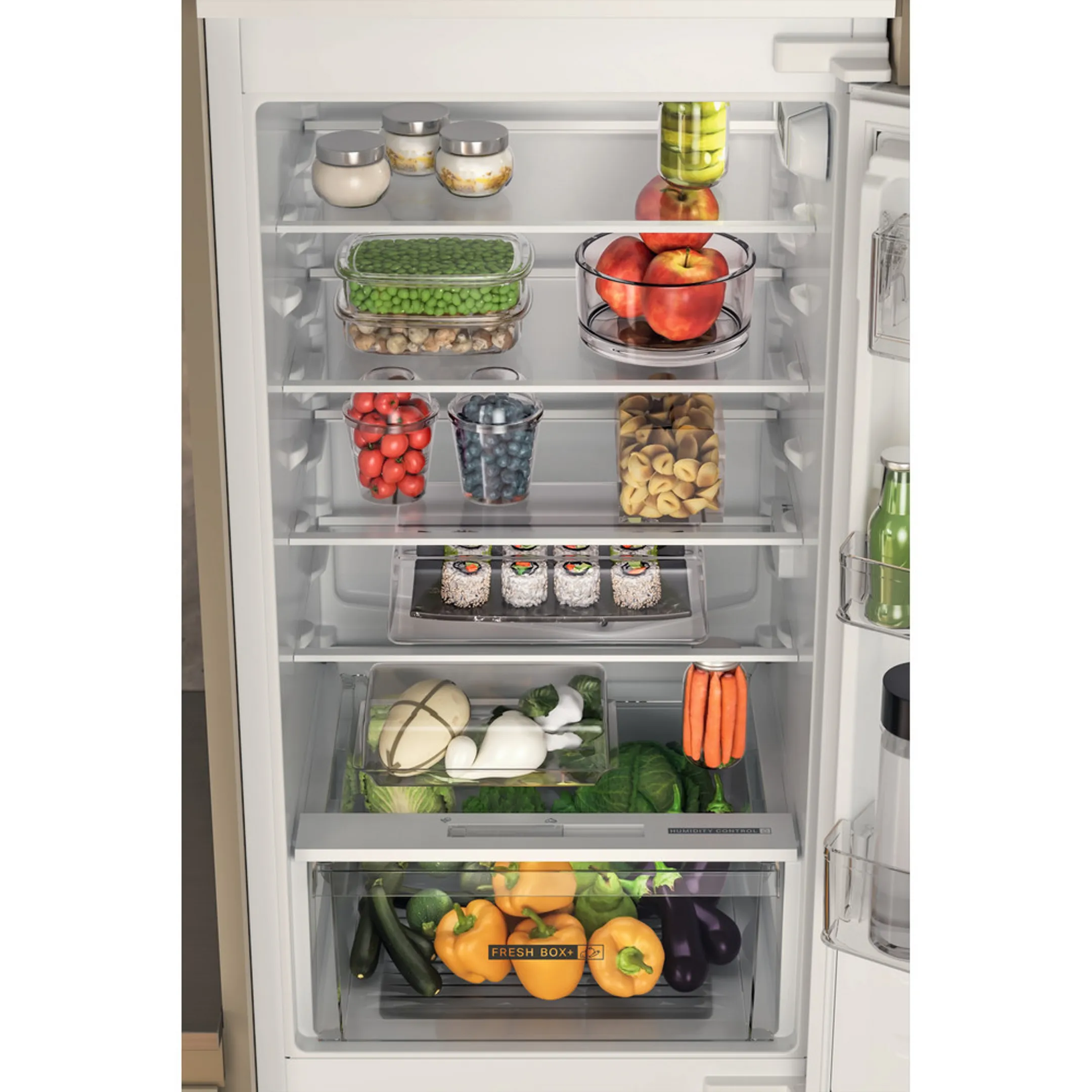 Whirlpool Combi frigo congélateur encastrable WHC18D051A1 image