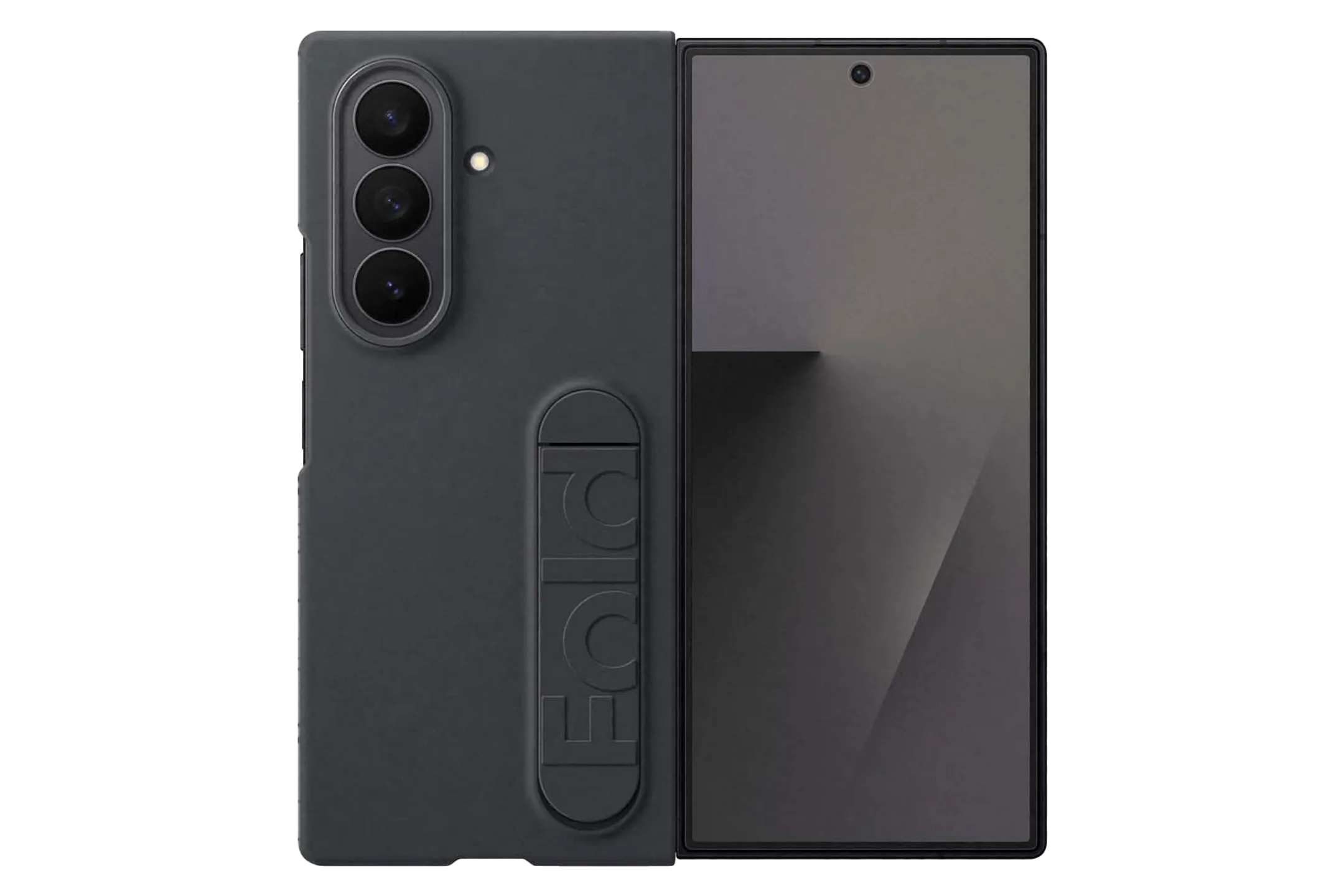 Silicone cover voor Galaxy Z Fold7 - Zwart