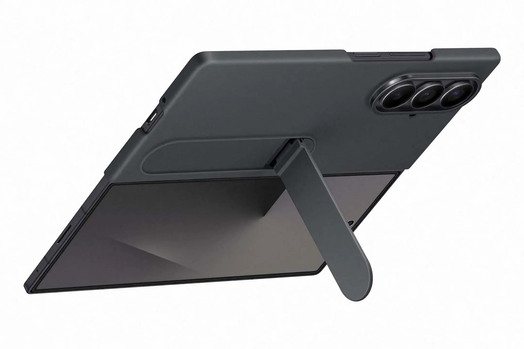 Samsung Coque en silicone pour Galaxy Z Fold7 - Noir image