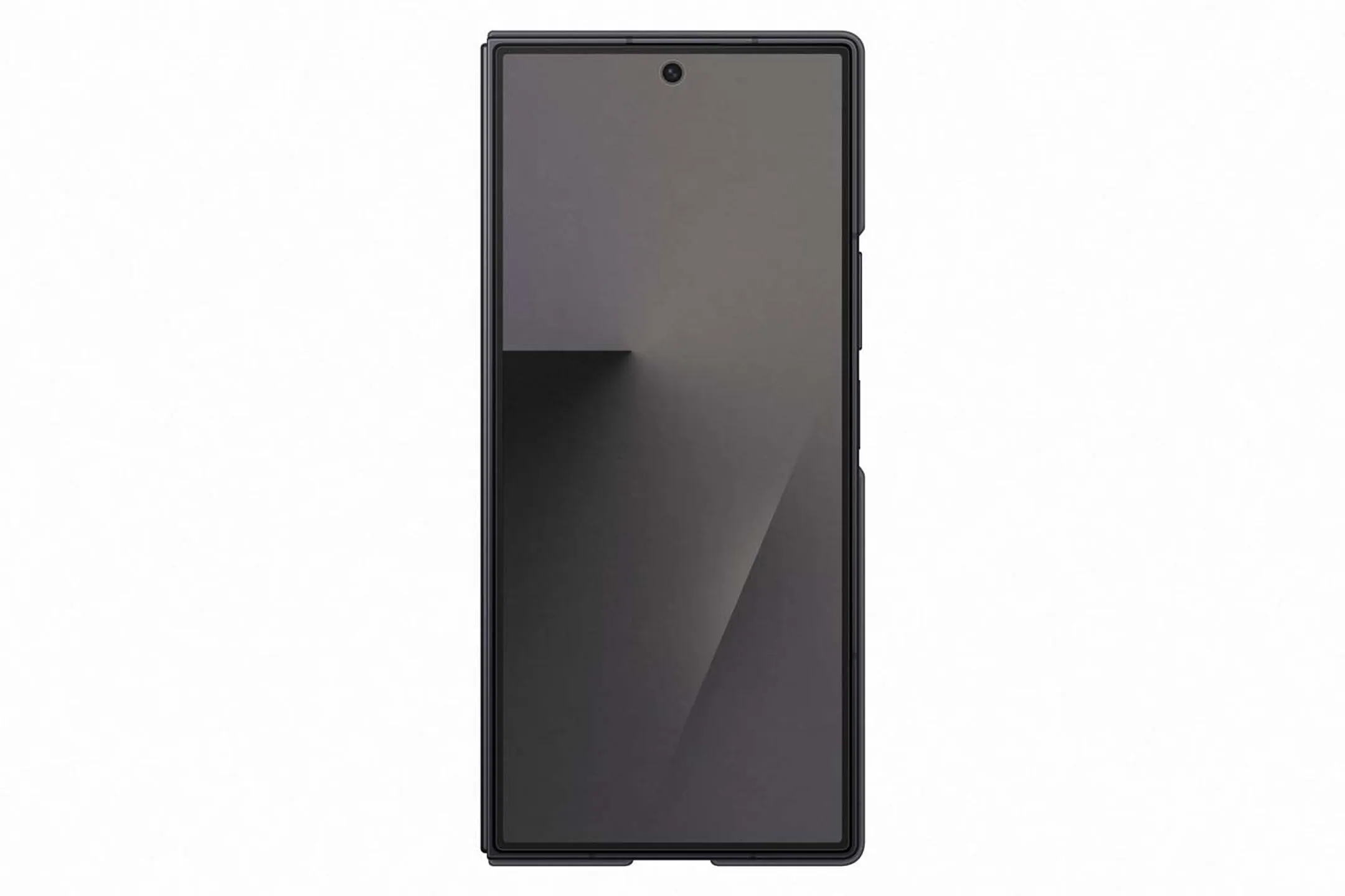 Samsung Coque en silicone pour Galaxy Z Fold7 - Noir image