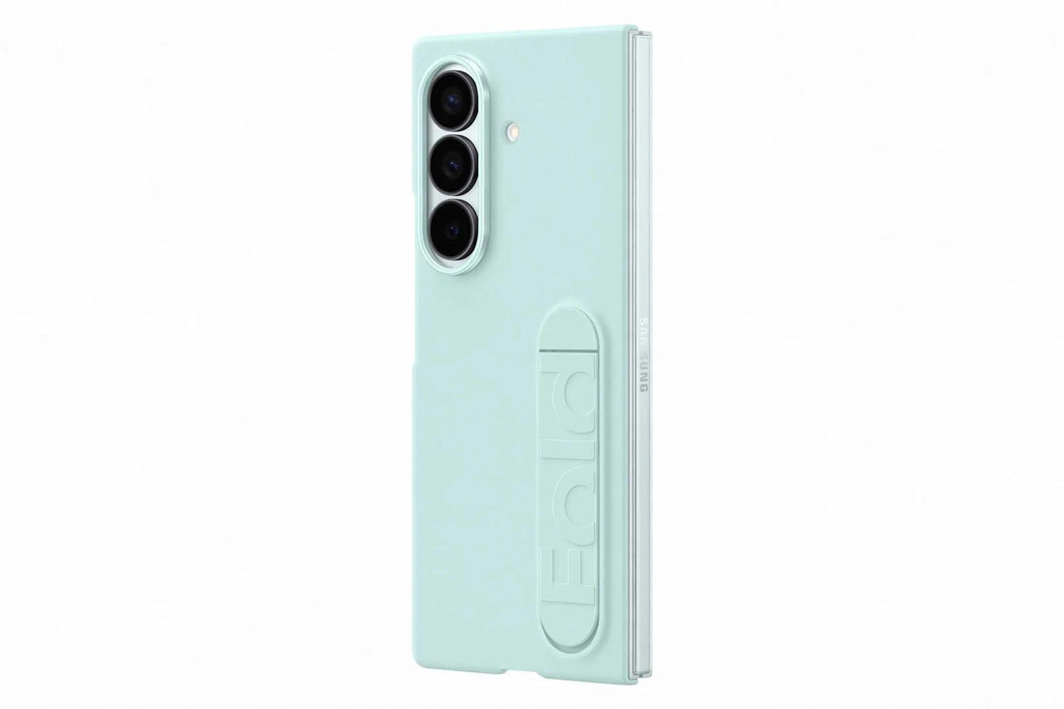 Samsung Coque en silicone pour Galaxy Z Fold7 - Menthe image