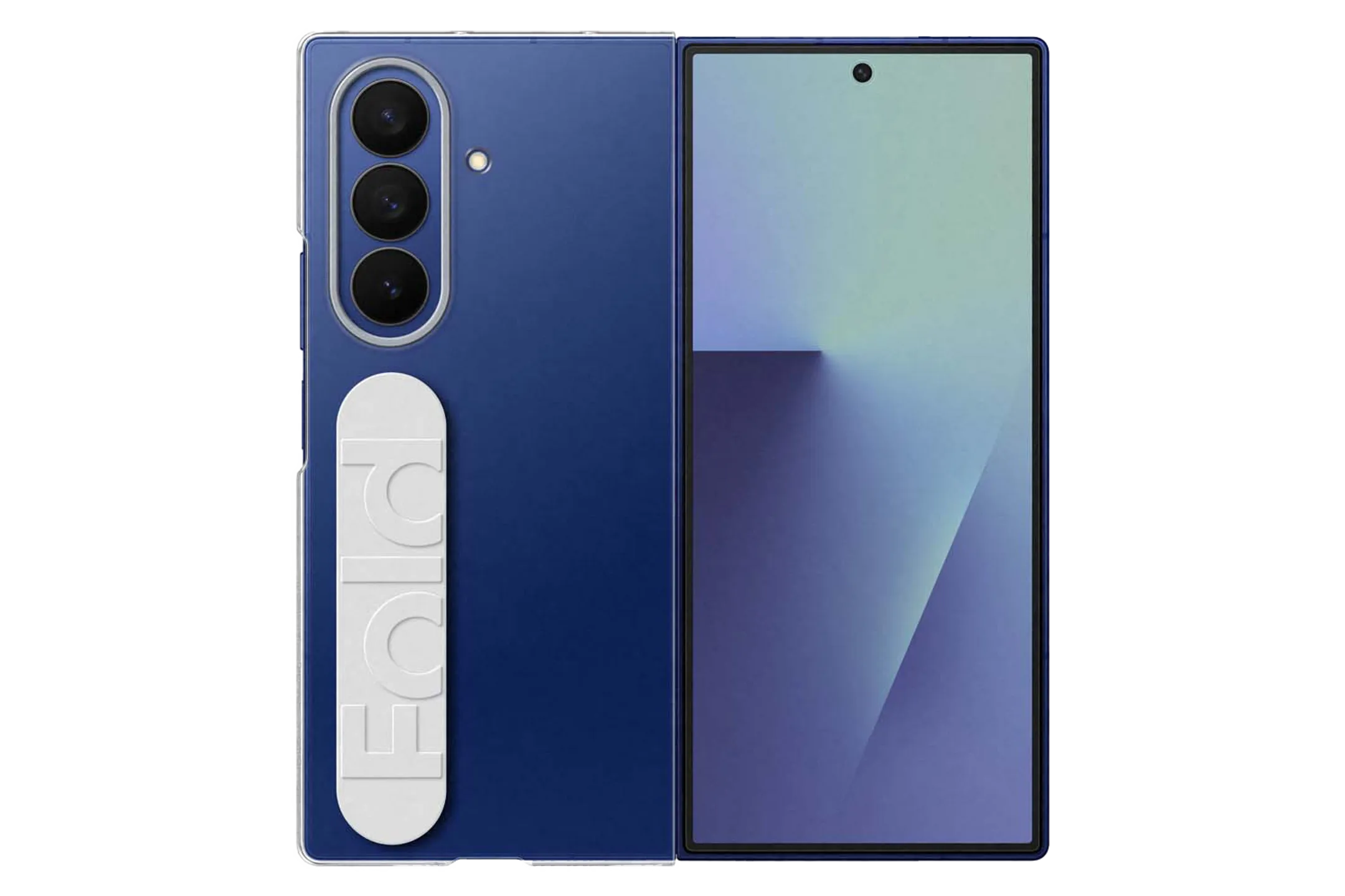 Clear Grip Case pour Galaxy Z Fold7 