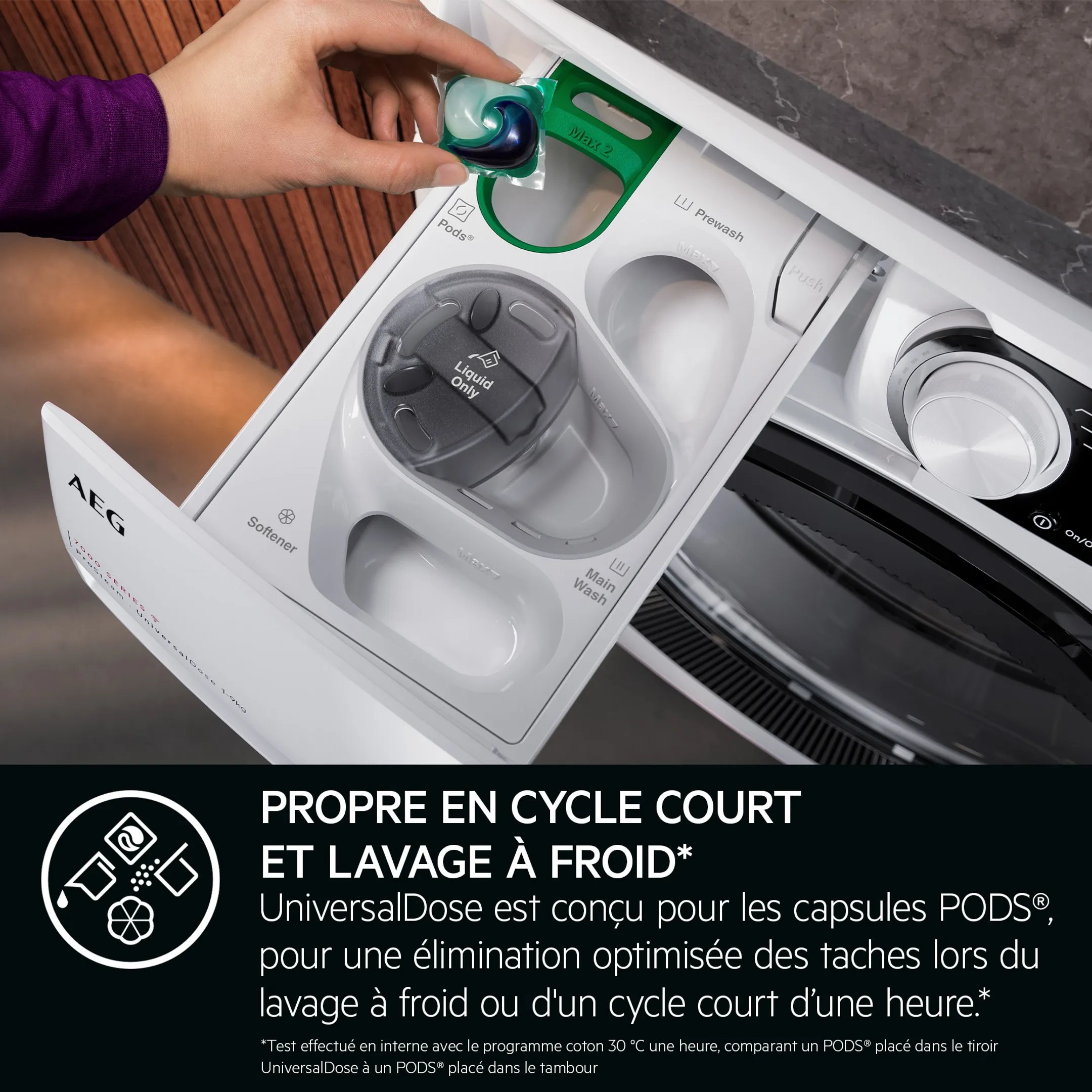 AEG Machine à laver LR86POWER PowerCare image