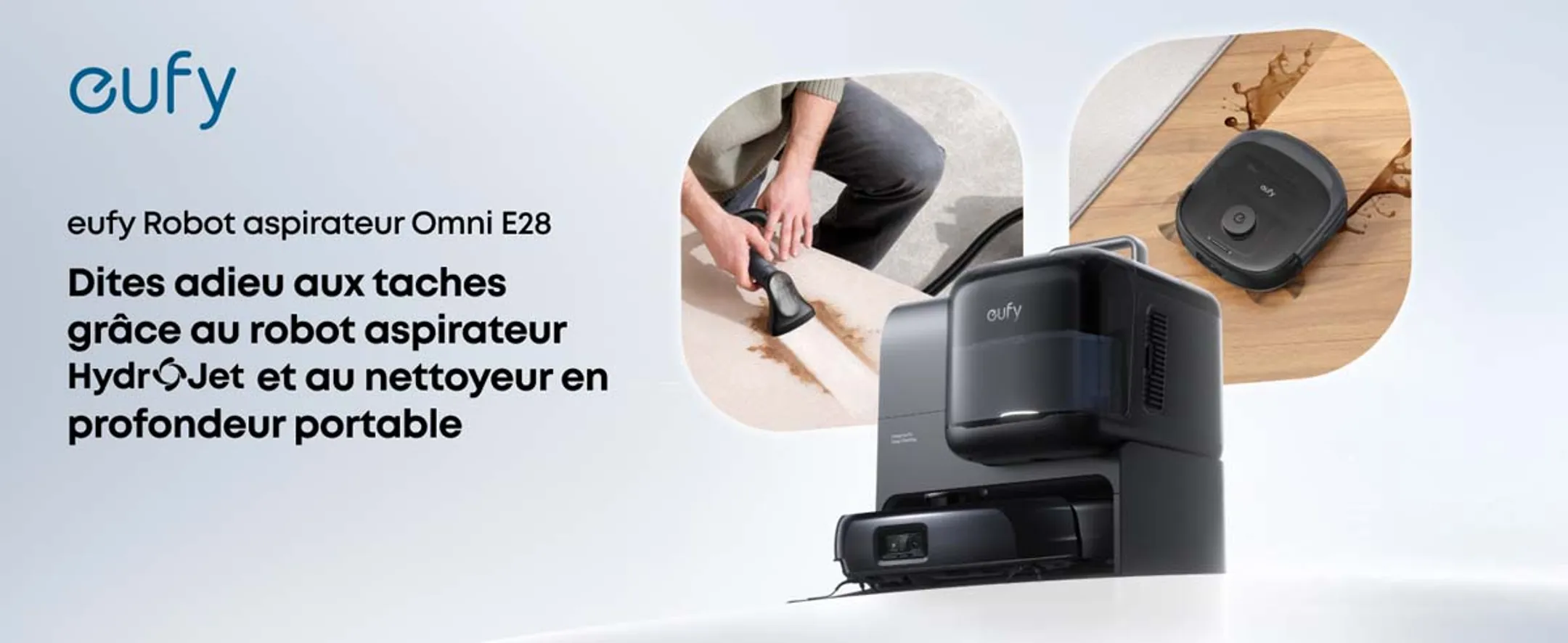 Eufy Aspirateur robot 3en1 Omni E28 image
