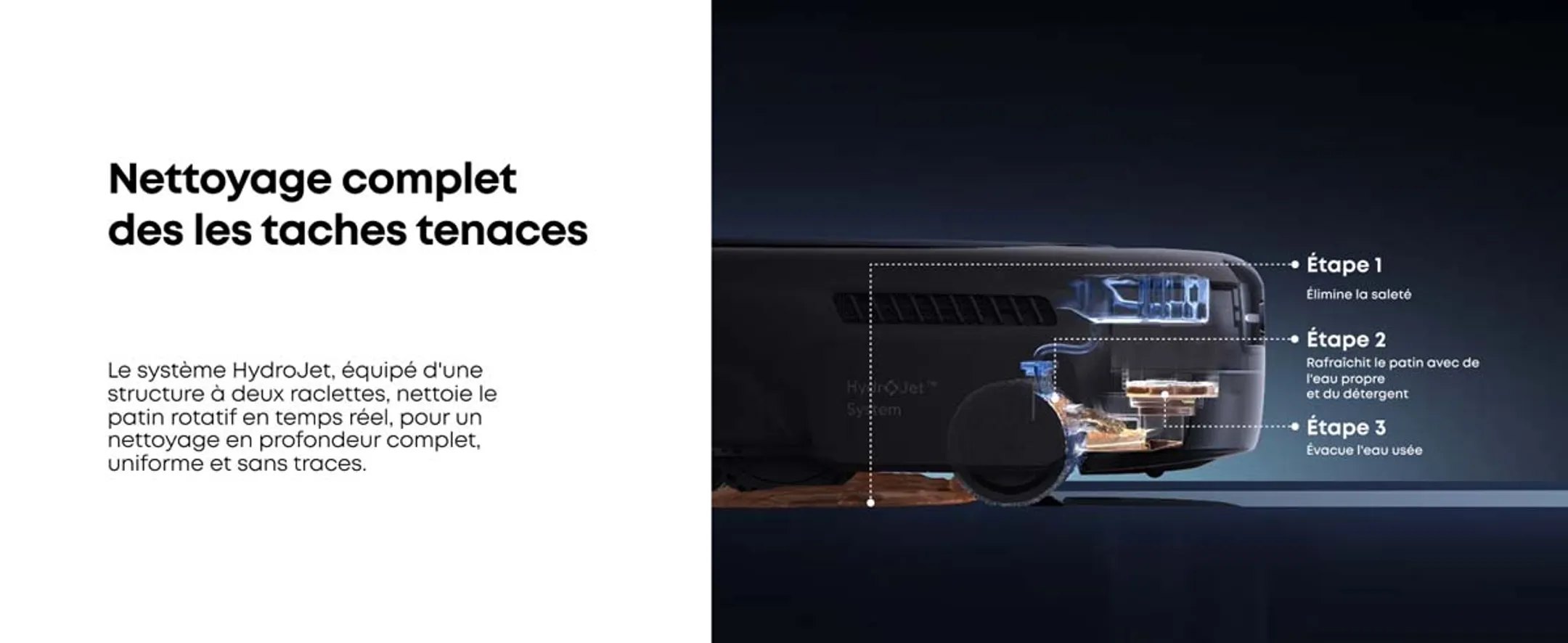 Eufy Aspirateur robot 3en1 Omni E28 image