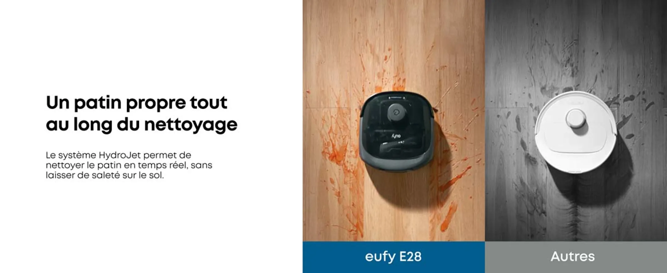 Eufy Aspirateur robot 3en1 Omni E28 image