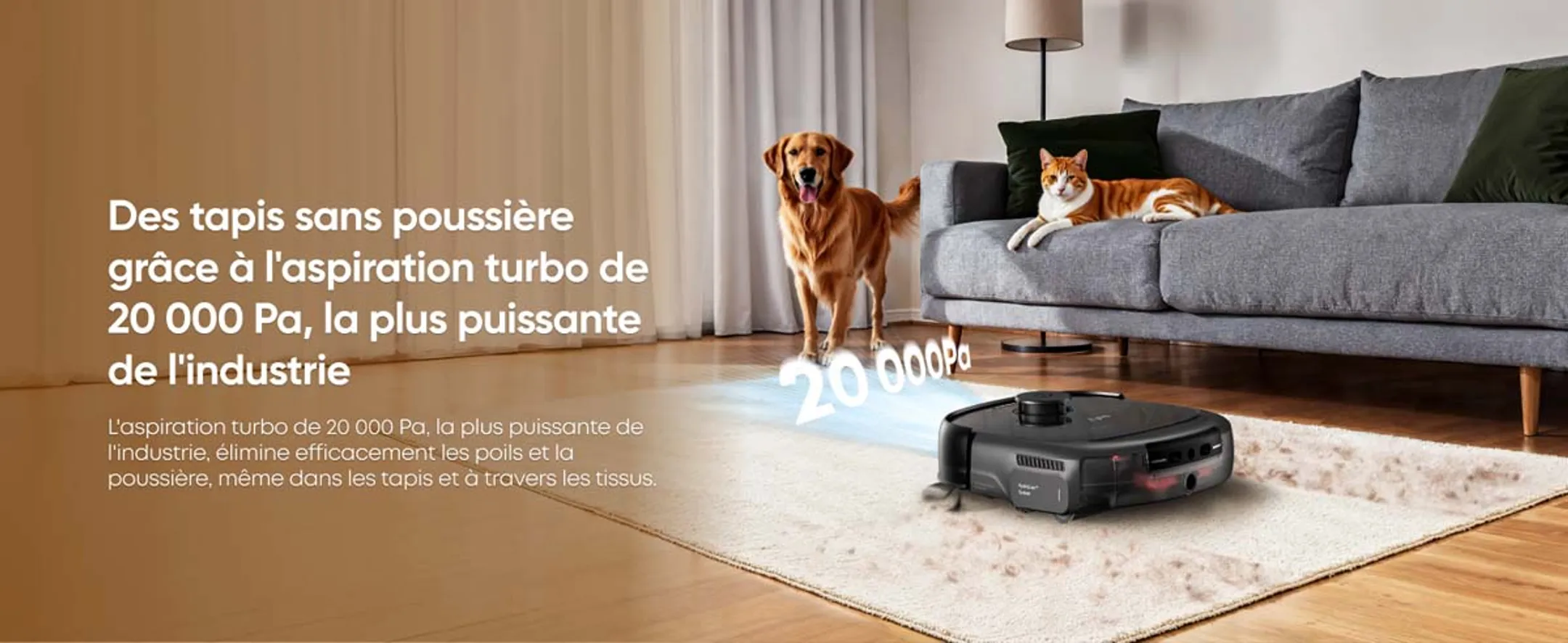 Eufy Aspirateur robot 3en1 Omni E28 image