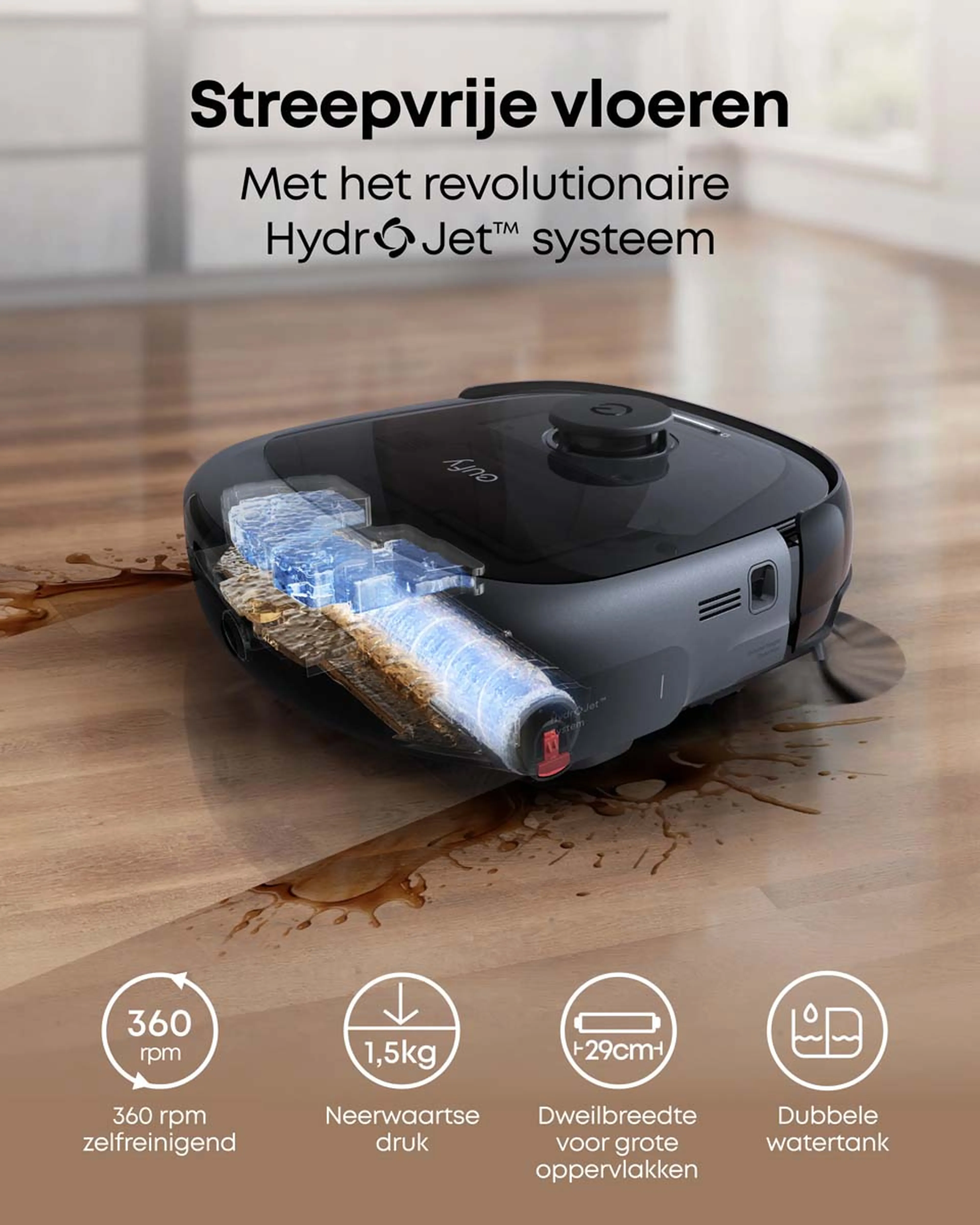 Eufy Robotstofzuiger 3in1 Omni E28 image