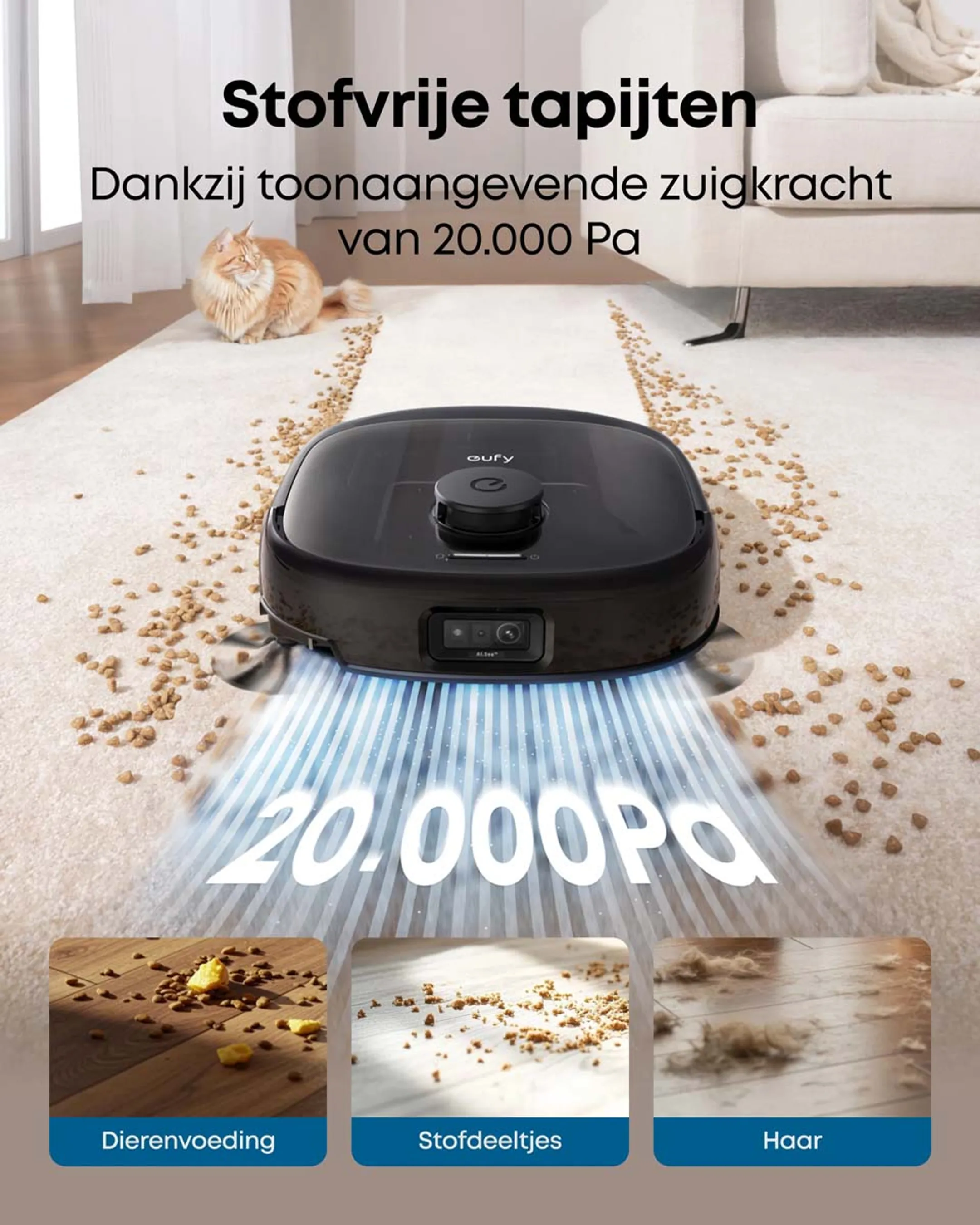 Eufy Robotstofzuiger 3in1 Omni E28 image