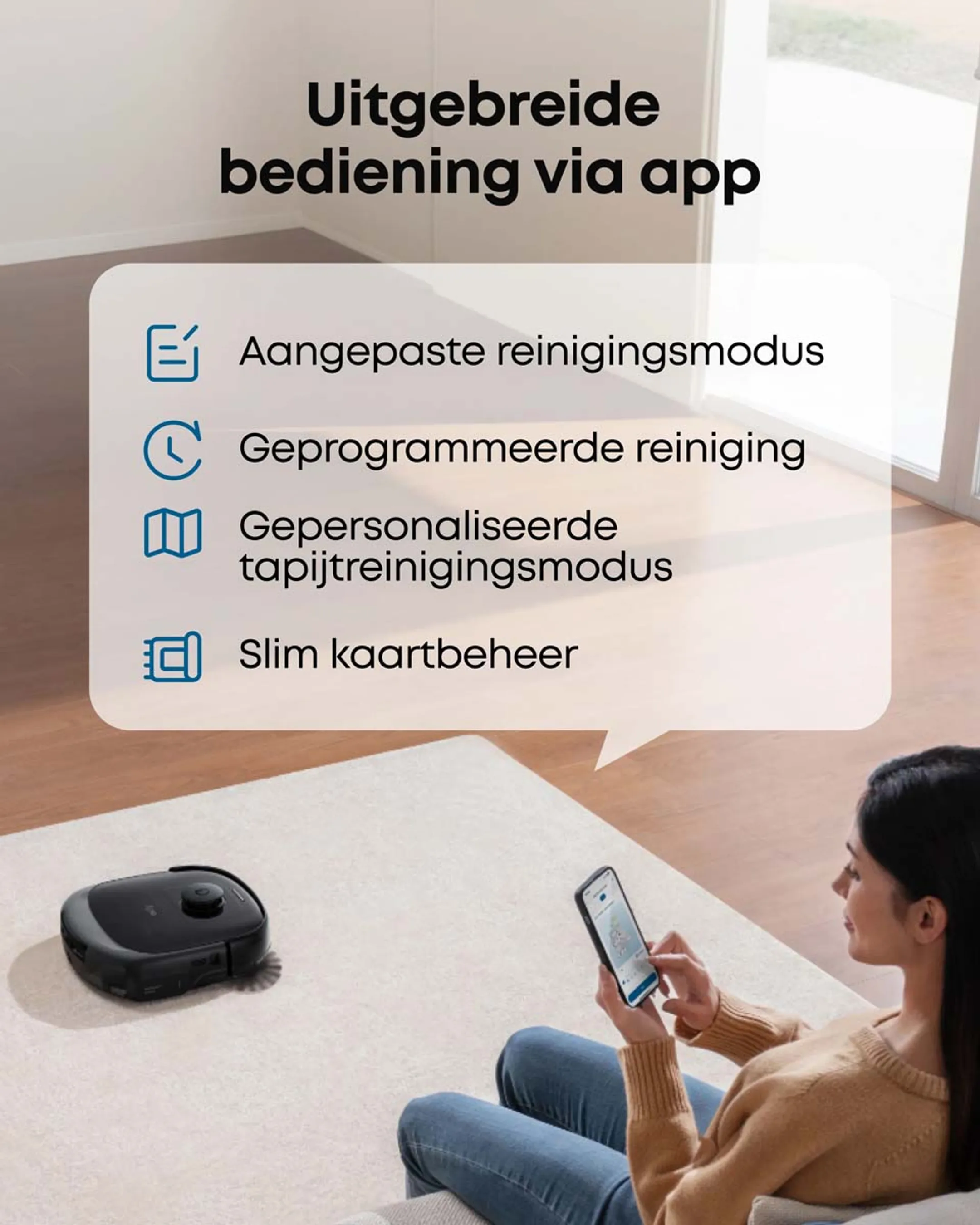 Eufy Robotstofzuiger 3in1 Omni E28 image