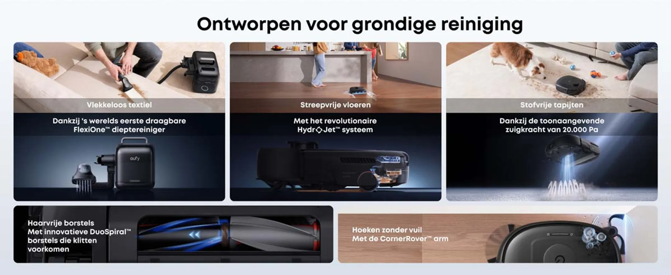 Eufy Robotstofzuiger 3in1 Omni E28 image