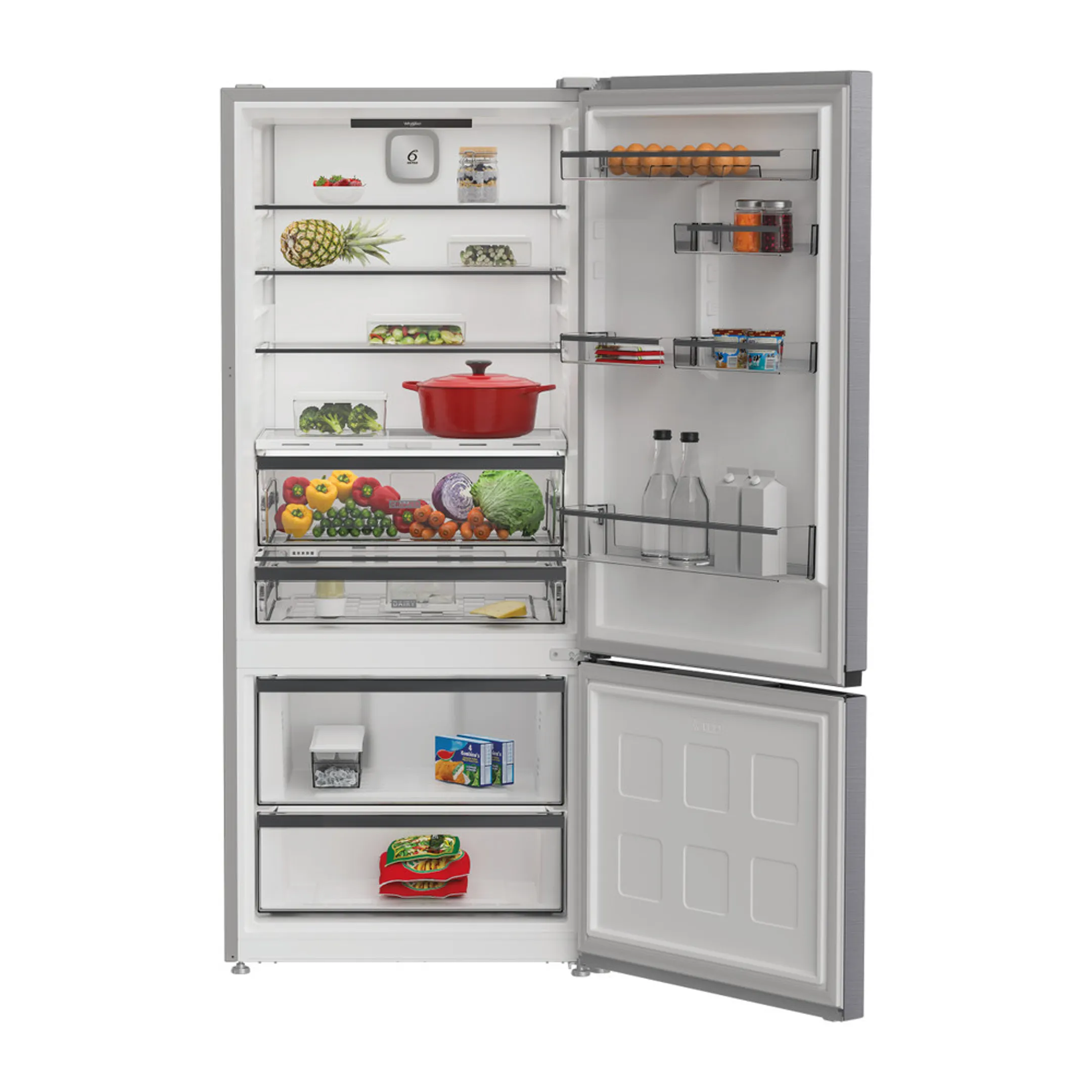 Whirlpool Combi frigo congélateur WHK2 6553 X5E image