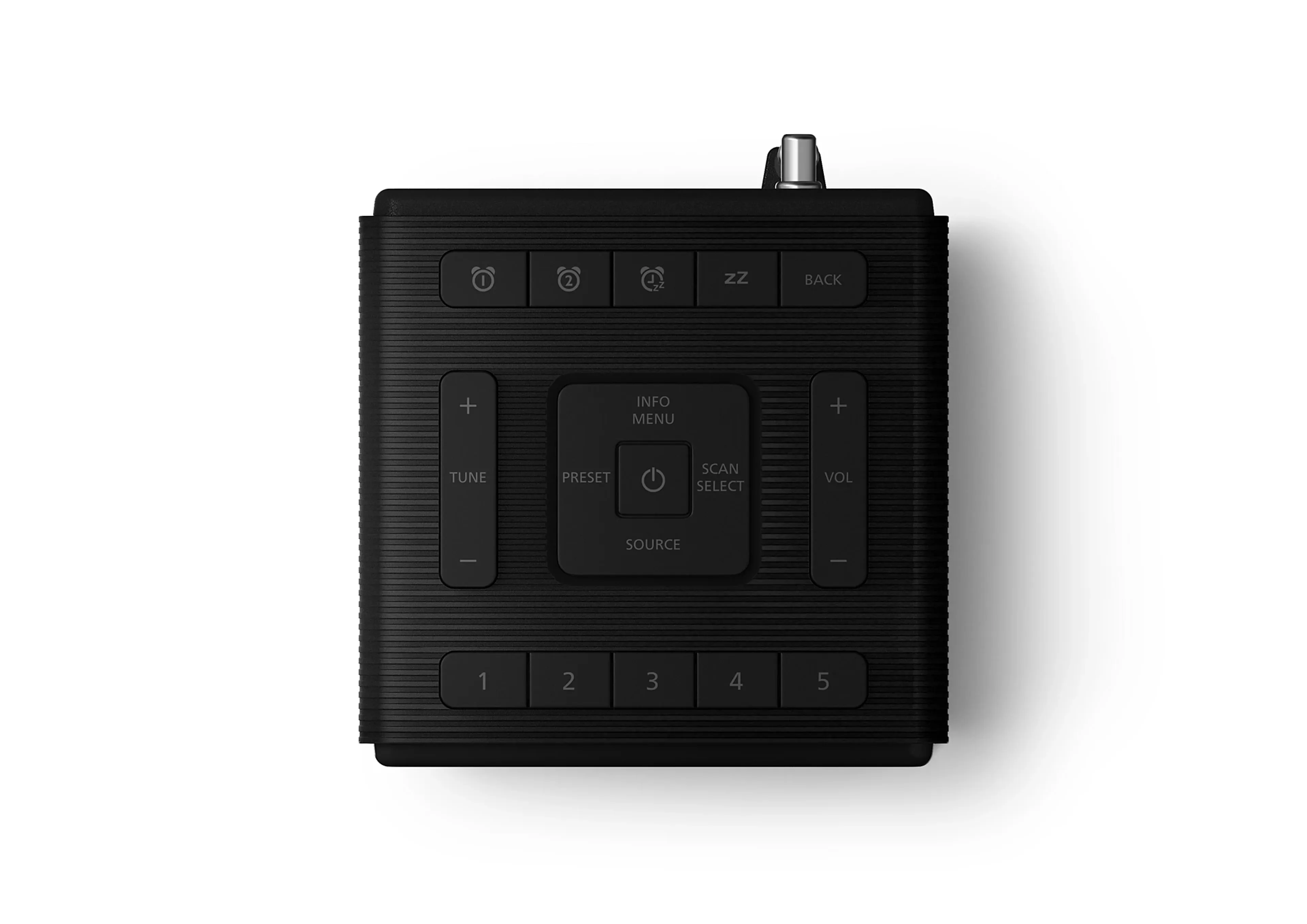 Philips Radio-réveil TAR5100/10 - Noir image