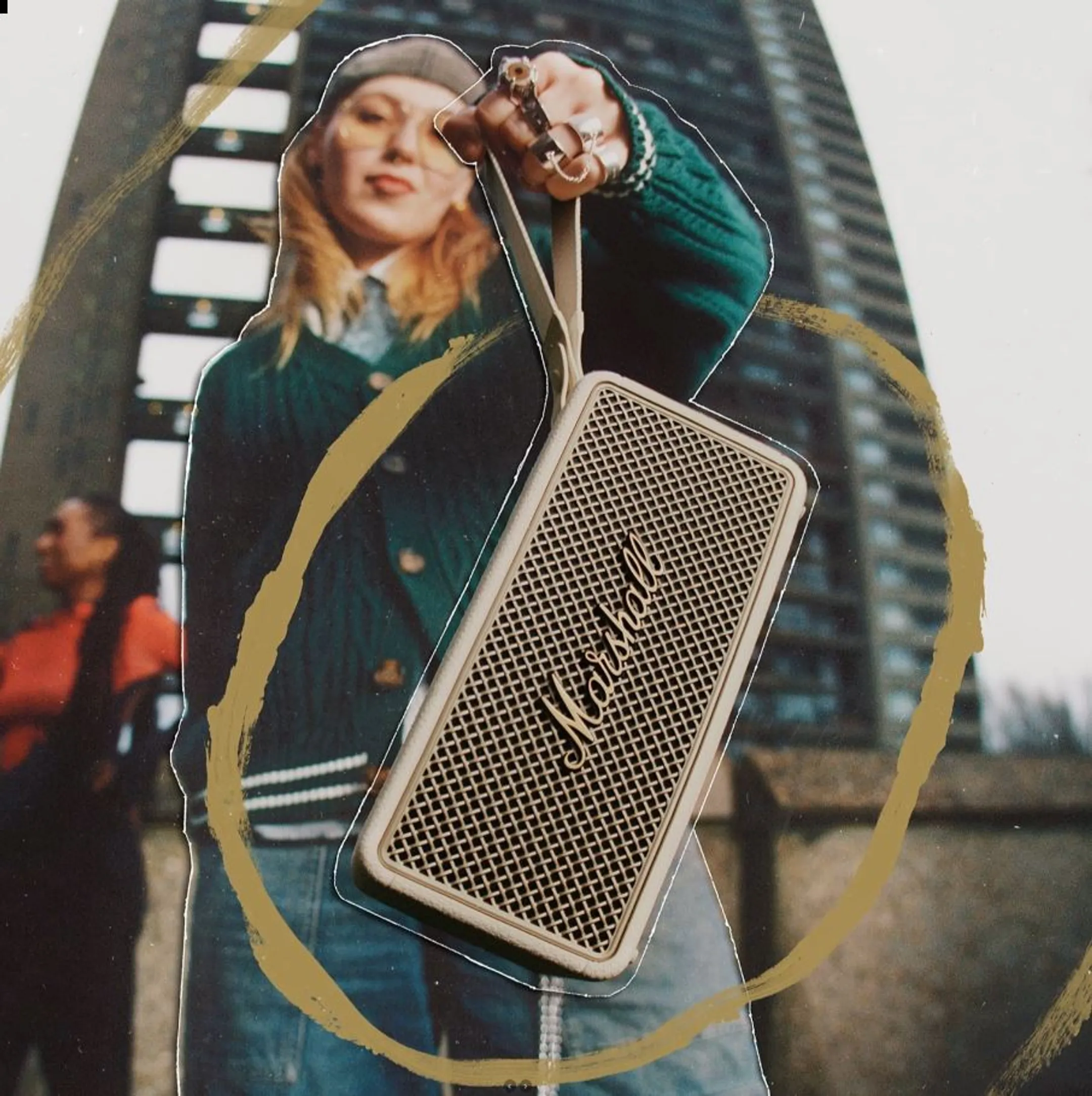 Marshall Bluetooth speaker Middleton II - Cream image