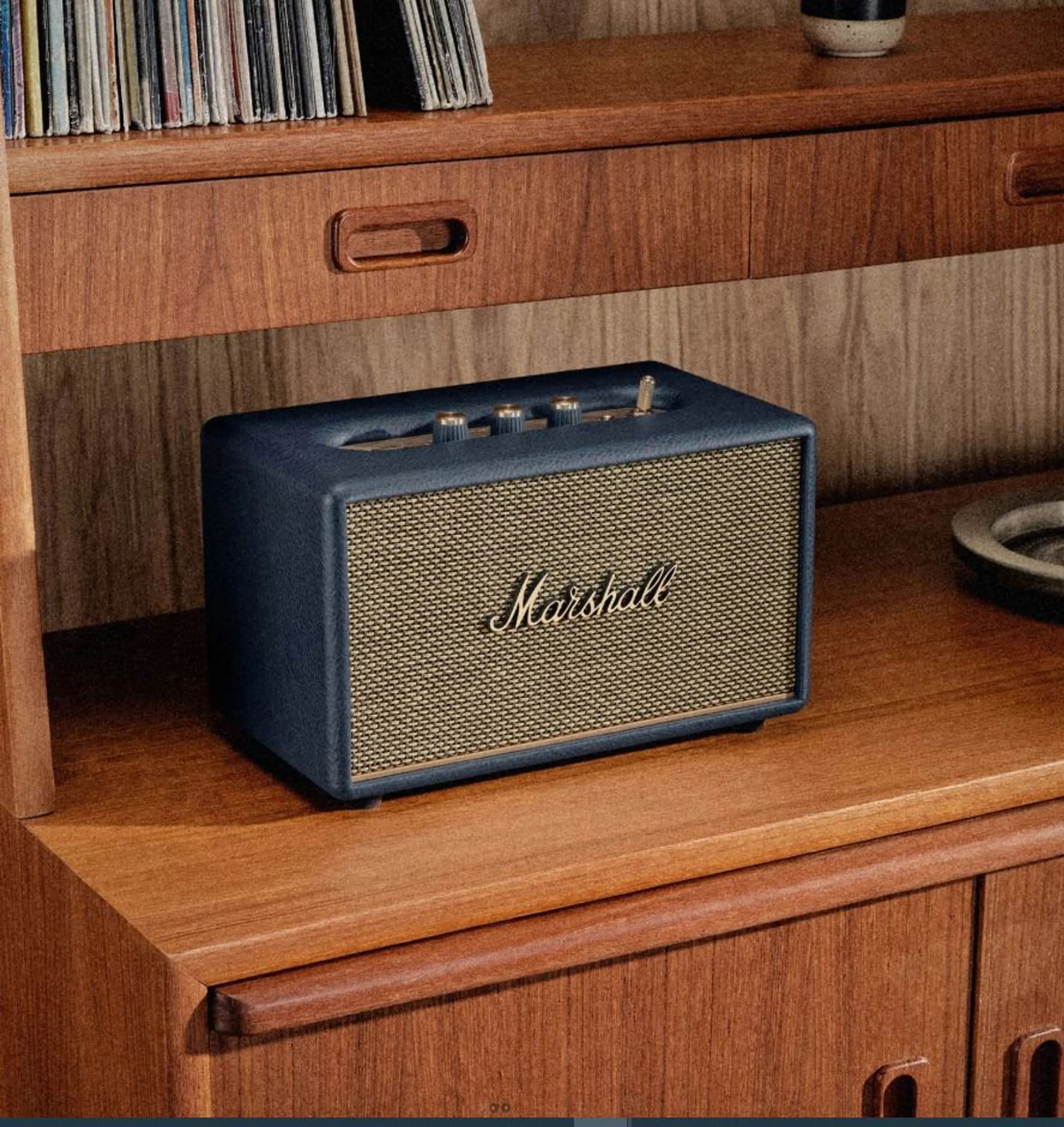Marshall Acton III bluetooth speaker - Blauw image
