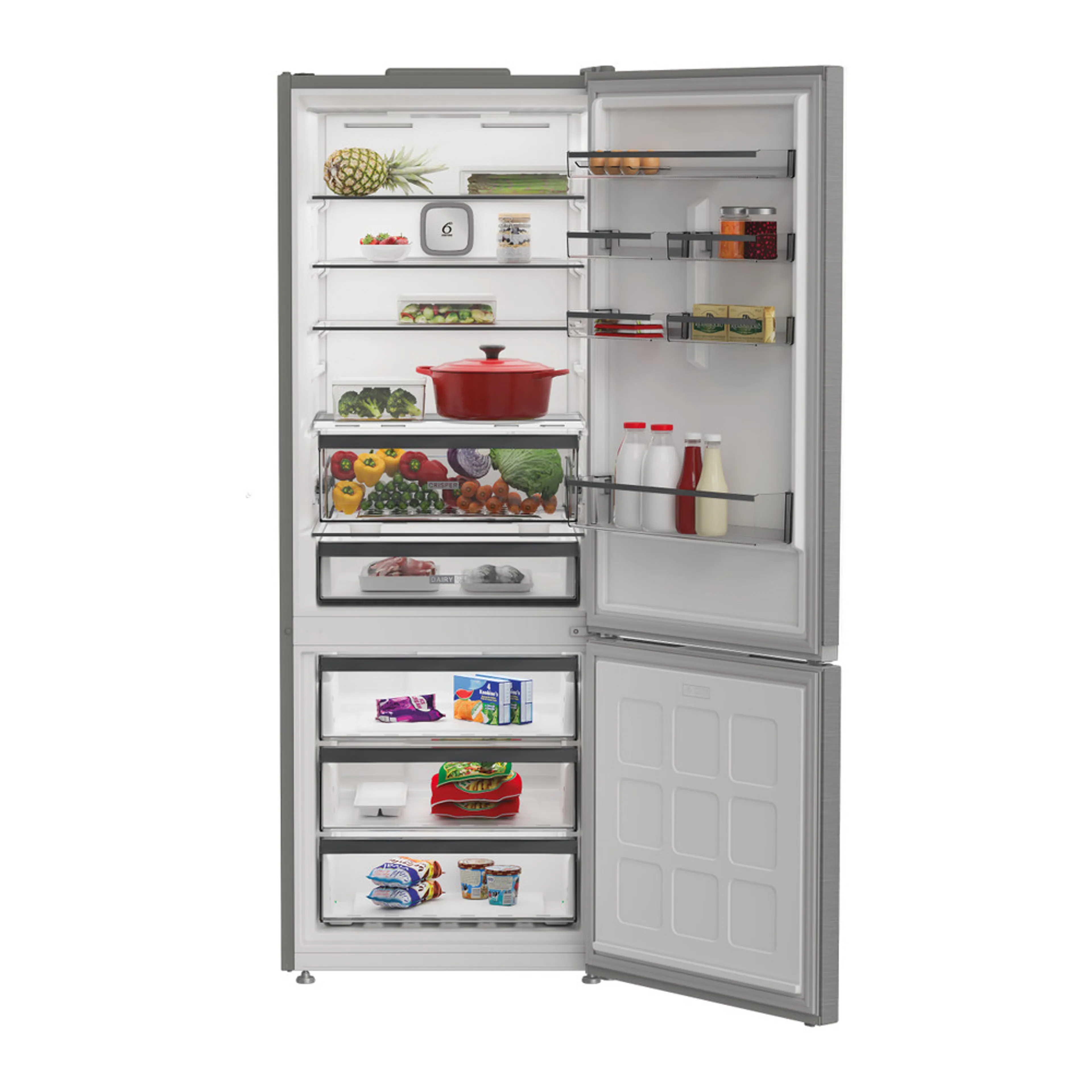 Whirlpool Koelkast met diepvries WHK2 6493 X5E image