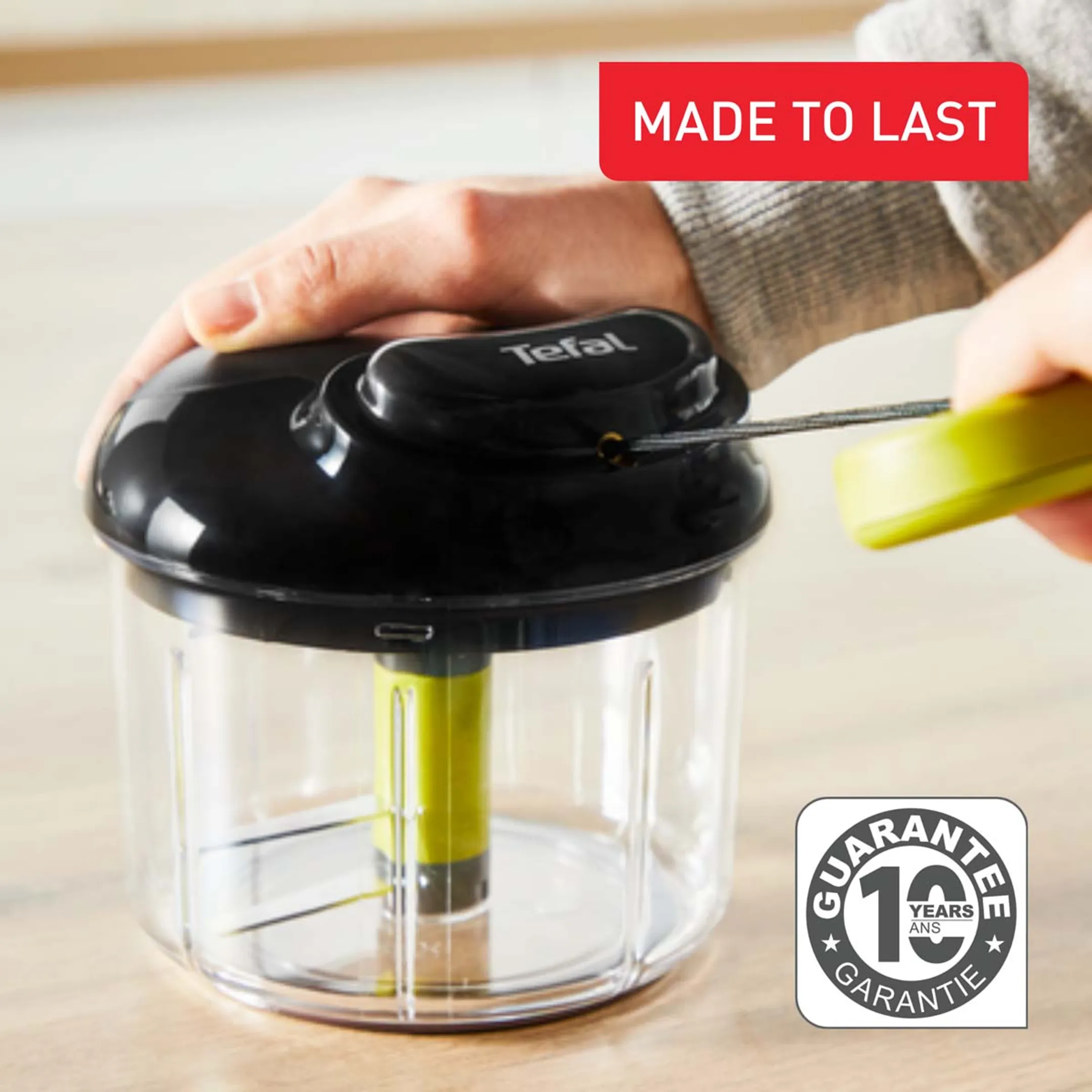 Tefal 5 Second Chopper K1320404 Hachoir manuel - 0,9L image