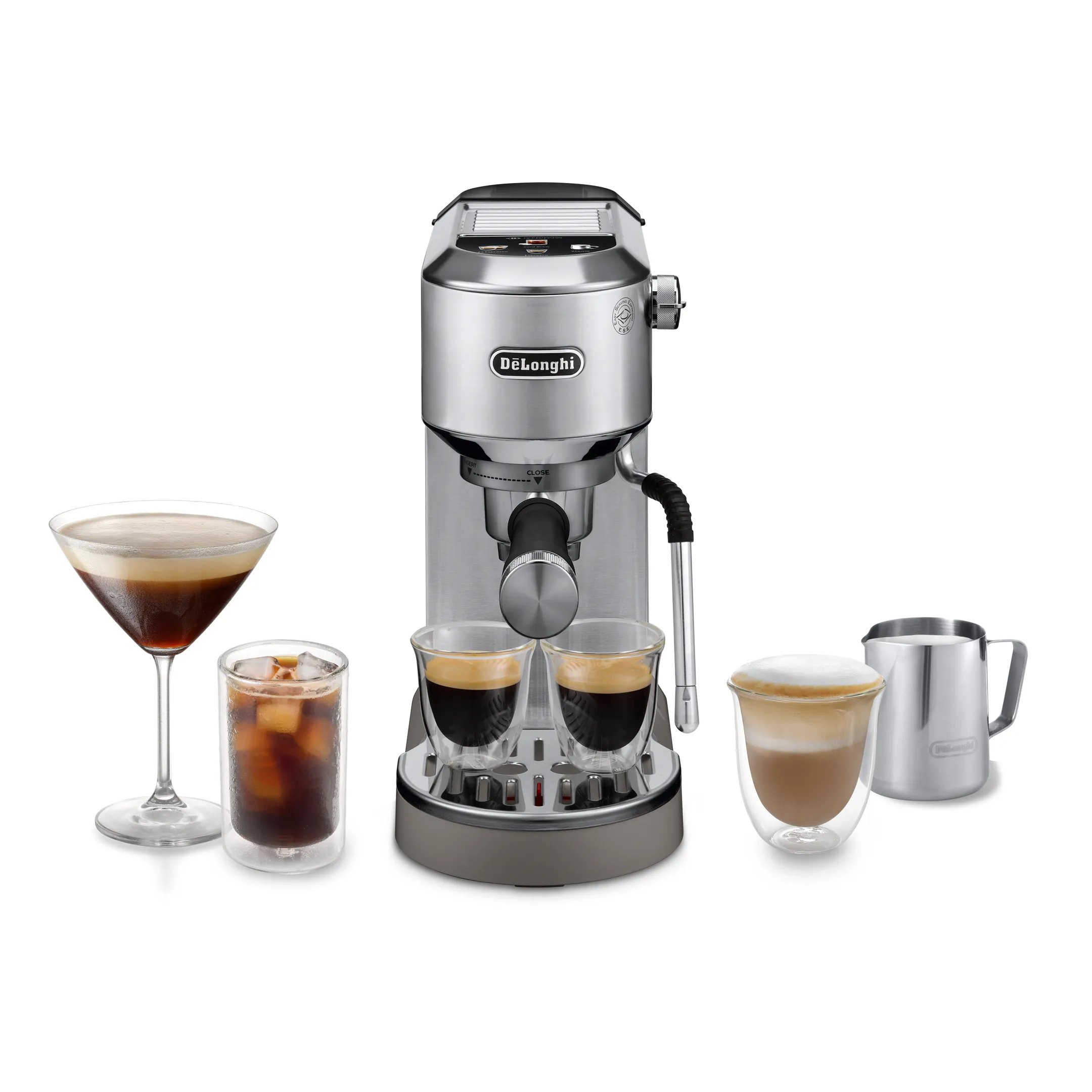 Pompdruk Espressomachine Dedica Duo EC890.M