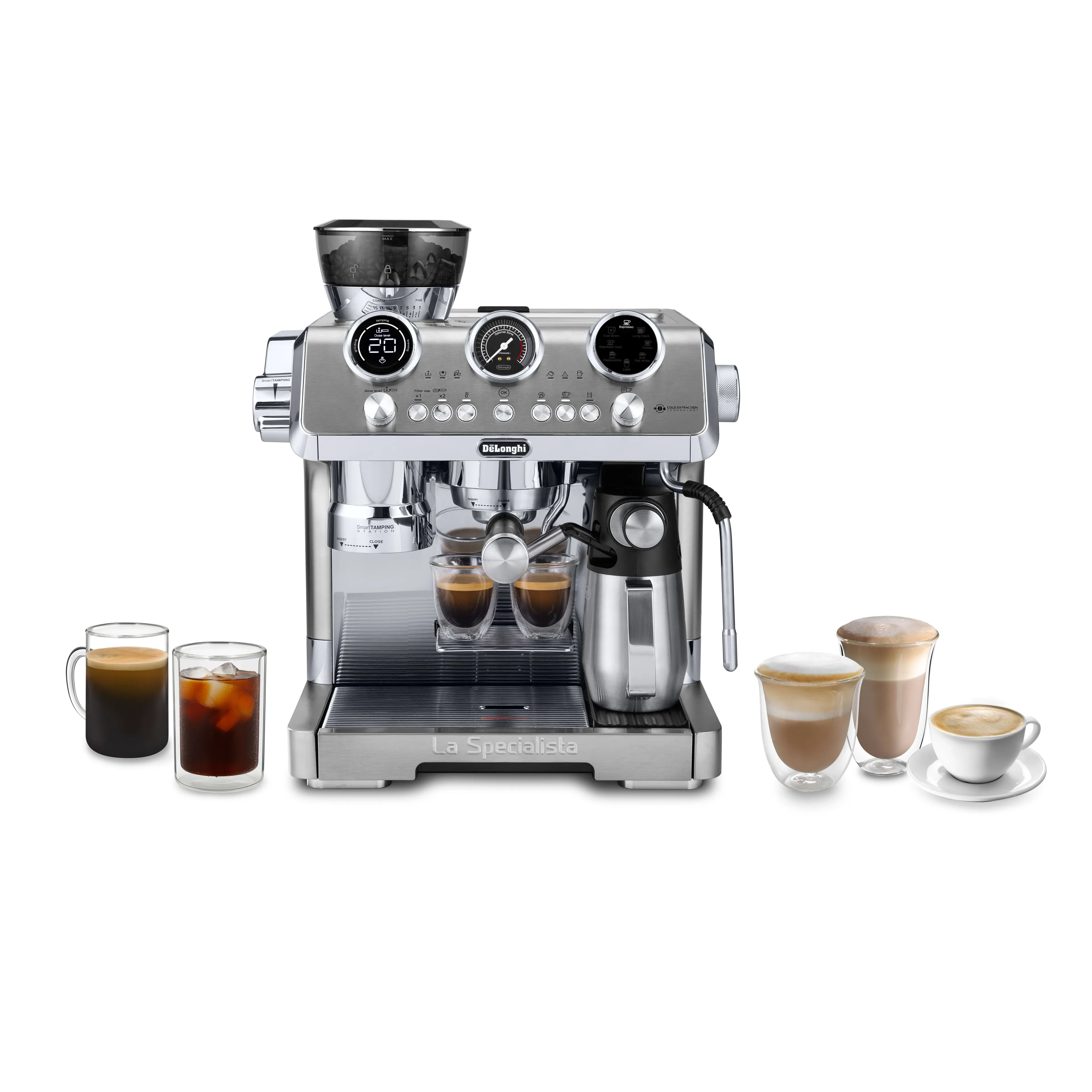 Bundle product Machine à Expresso à pompe La Specialista Maestro - Cold Brew EC9885.M
