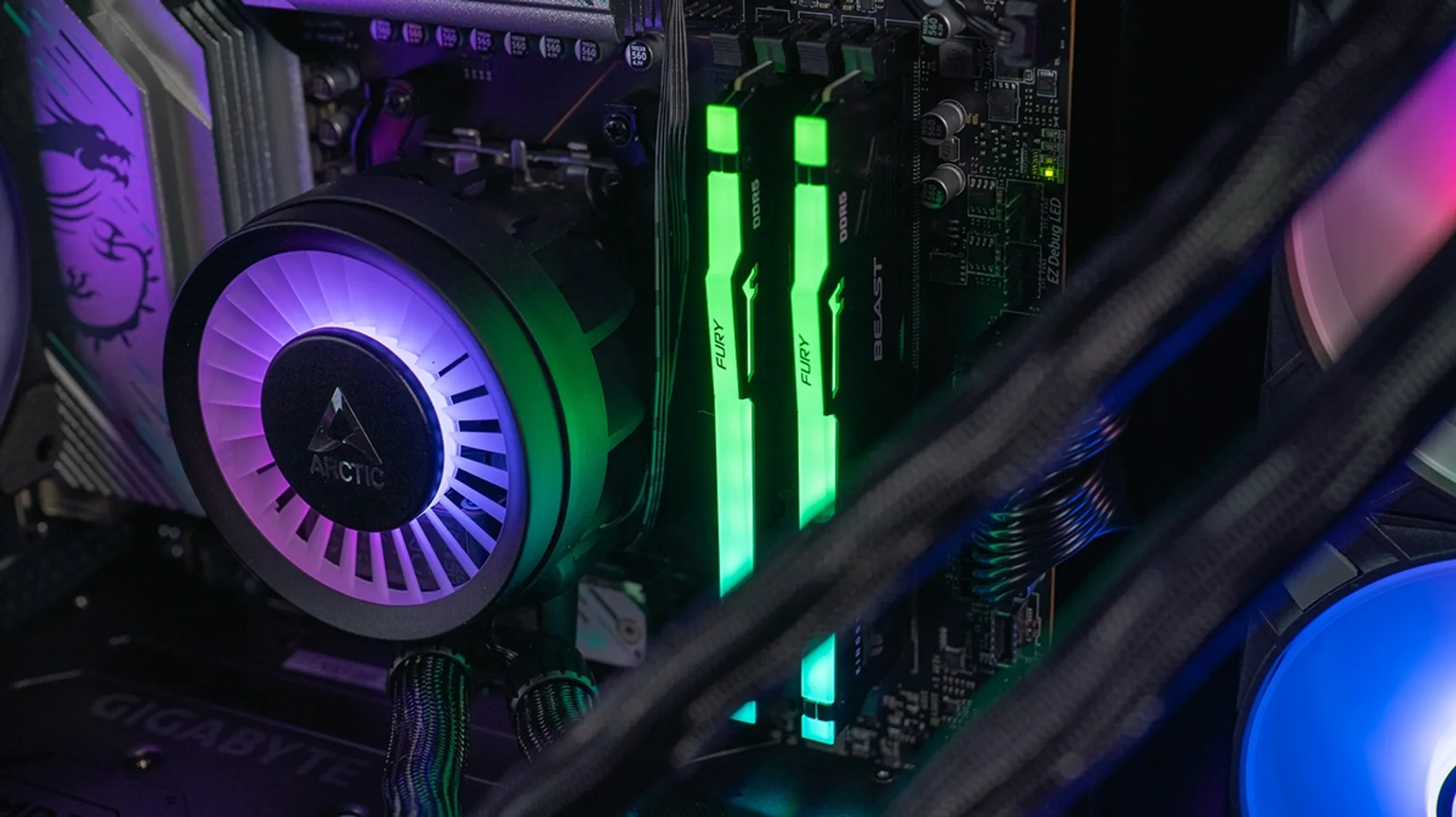 FLOWUP NEBULASTRIKE Radeon RX 9070 XT 16GB image