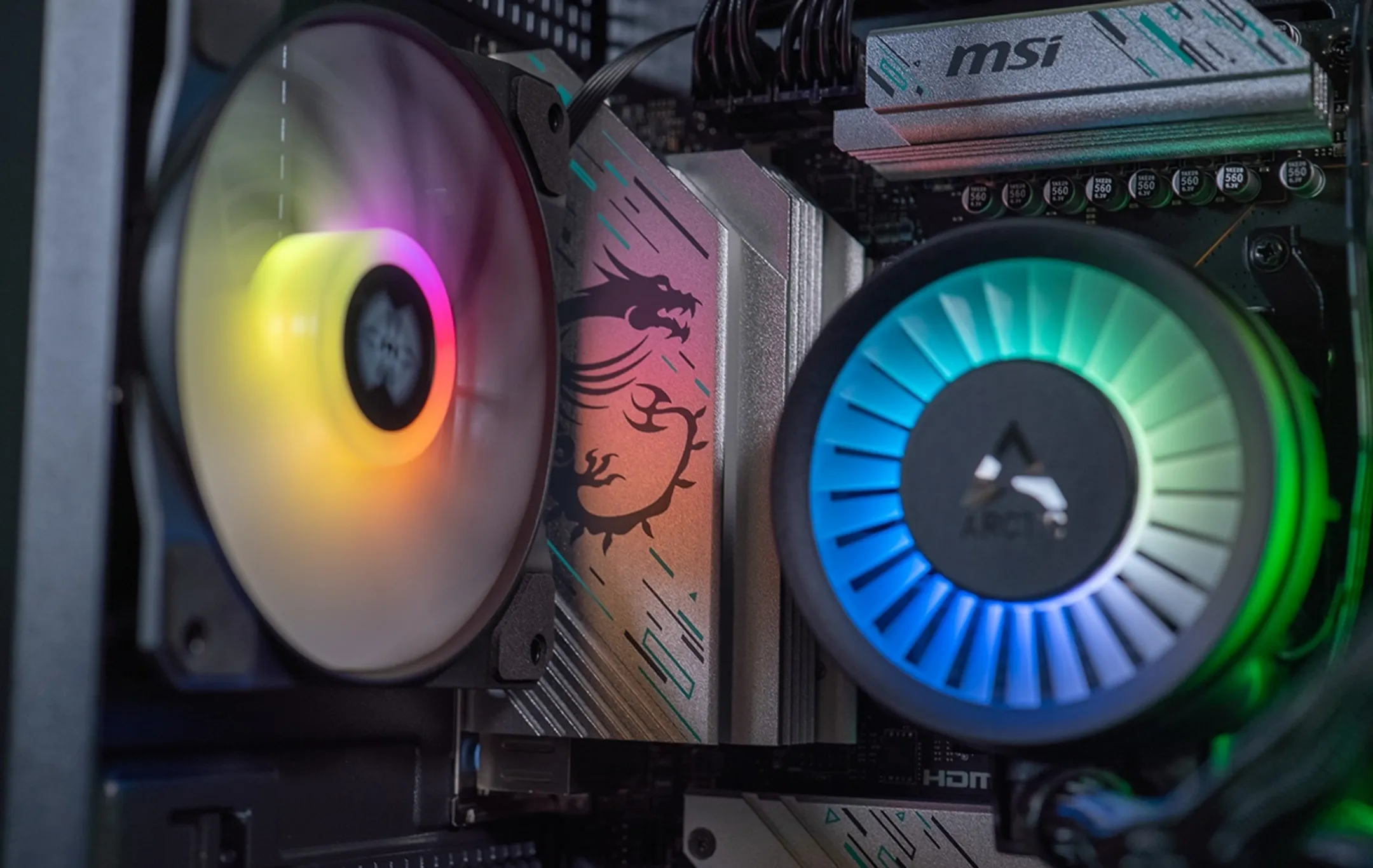 FLOWUP NEBULASTRIKE Radeon RX 9070 XT 16GB image