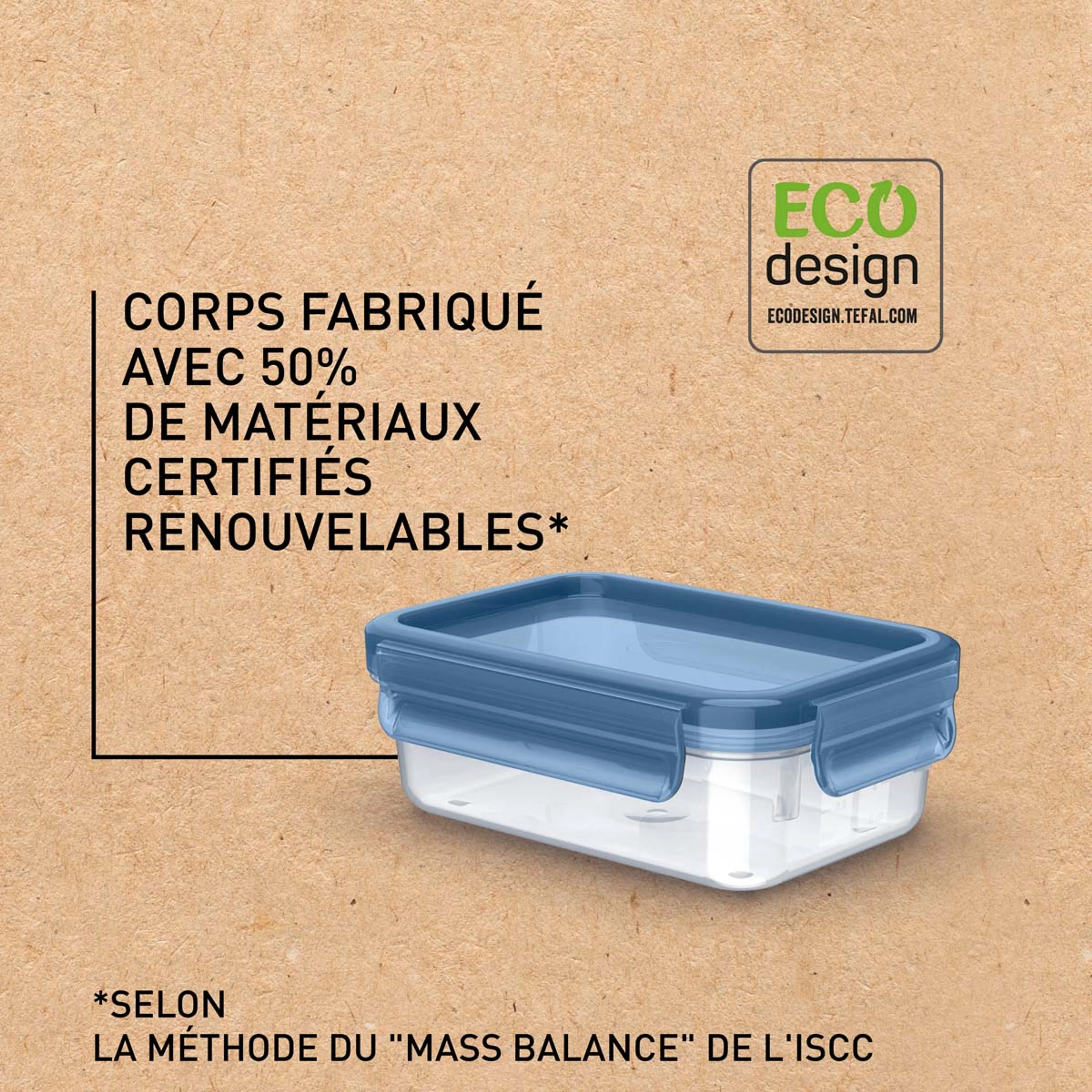 Tefal Boîte de conservation MasterSeal - 0,55L image