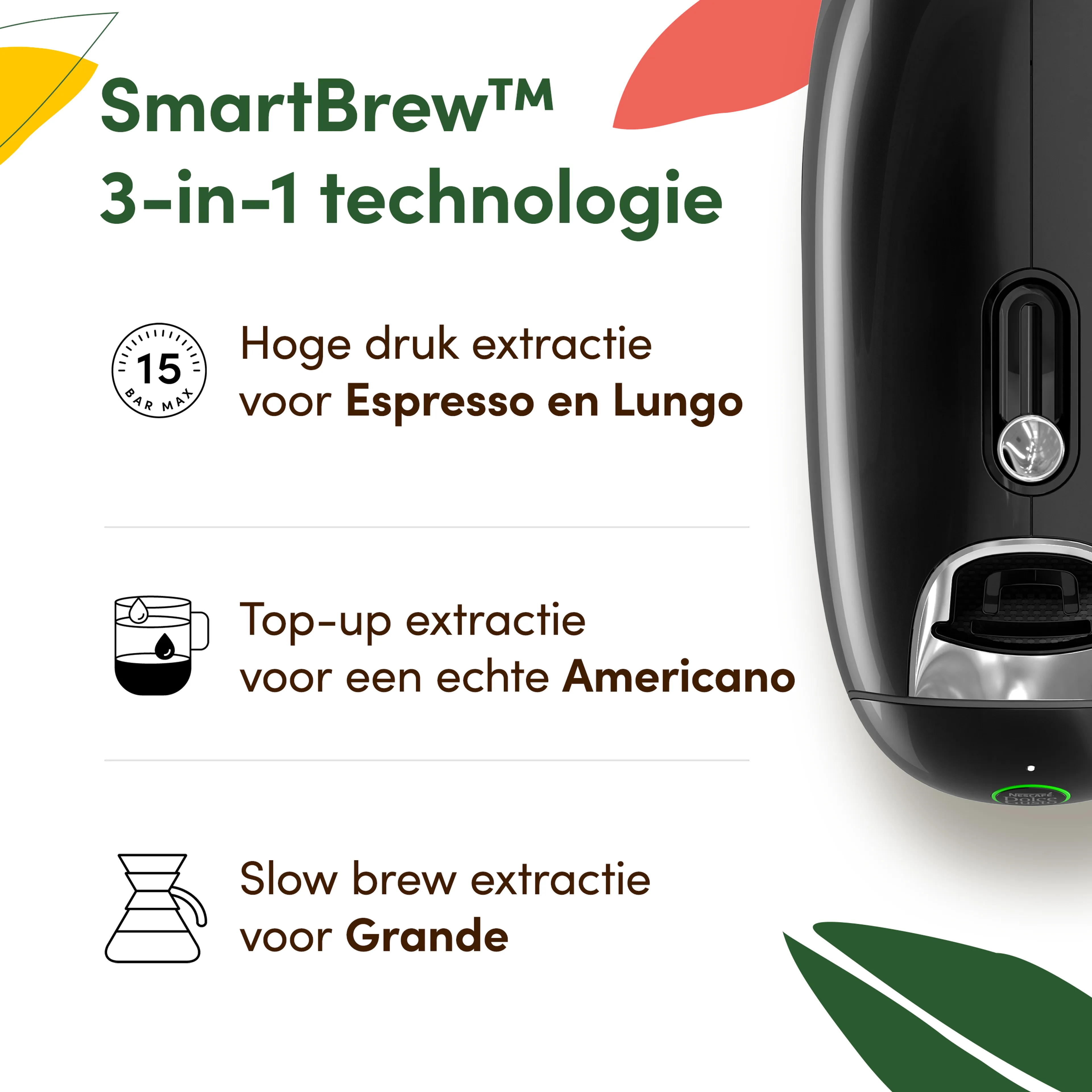 Krups Koffiemachine NESCAFÉ Dolce Gusto NEO CAFFÈ zwart KP830810 image