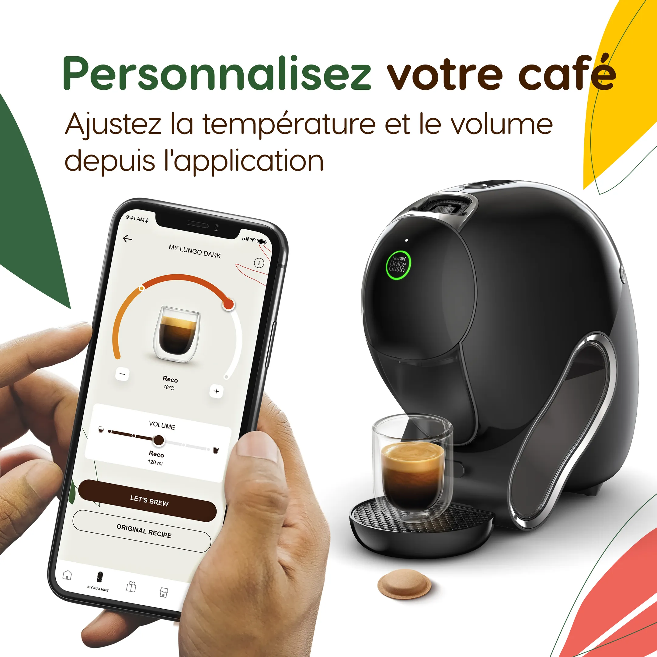 Krups Machine à café NESCAFÉ Dolce Gusto NEO CAFFÈ noire KP830810 image