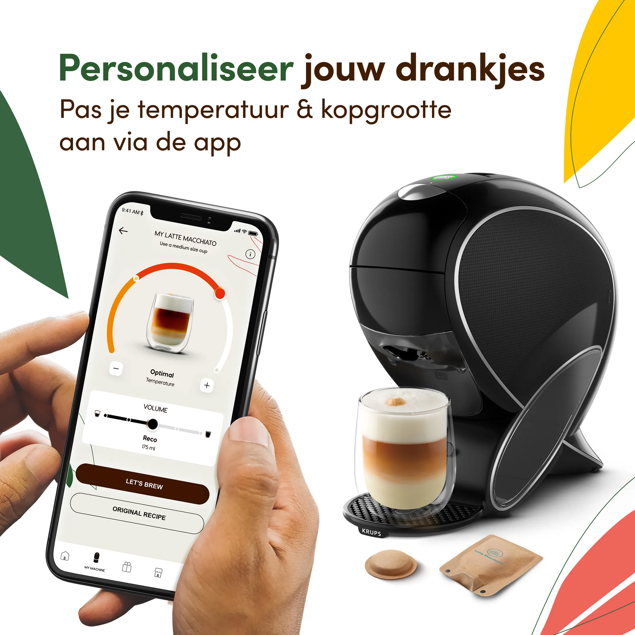 Krups Koffiemachine NESCAFÉ Dolce Gusto NEO LATTE zwart KP850810 image