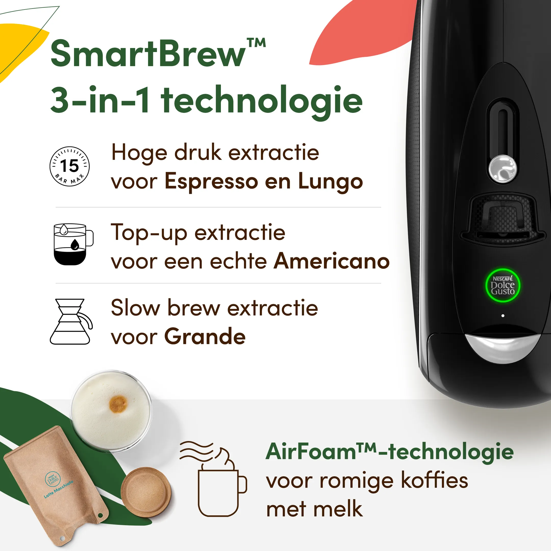Krups Koffiemachine NESCAFÉ Dolce Gusto NEO LATTE zwart KP850810 image