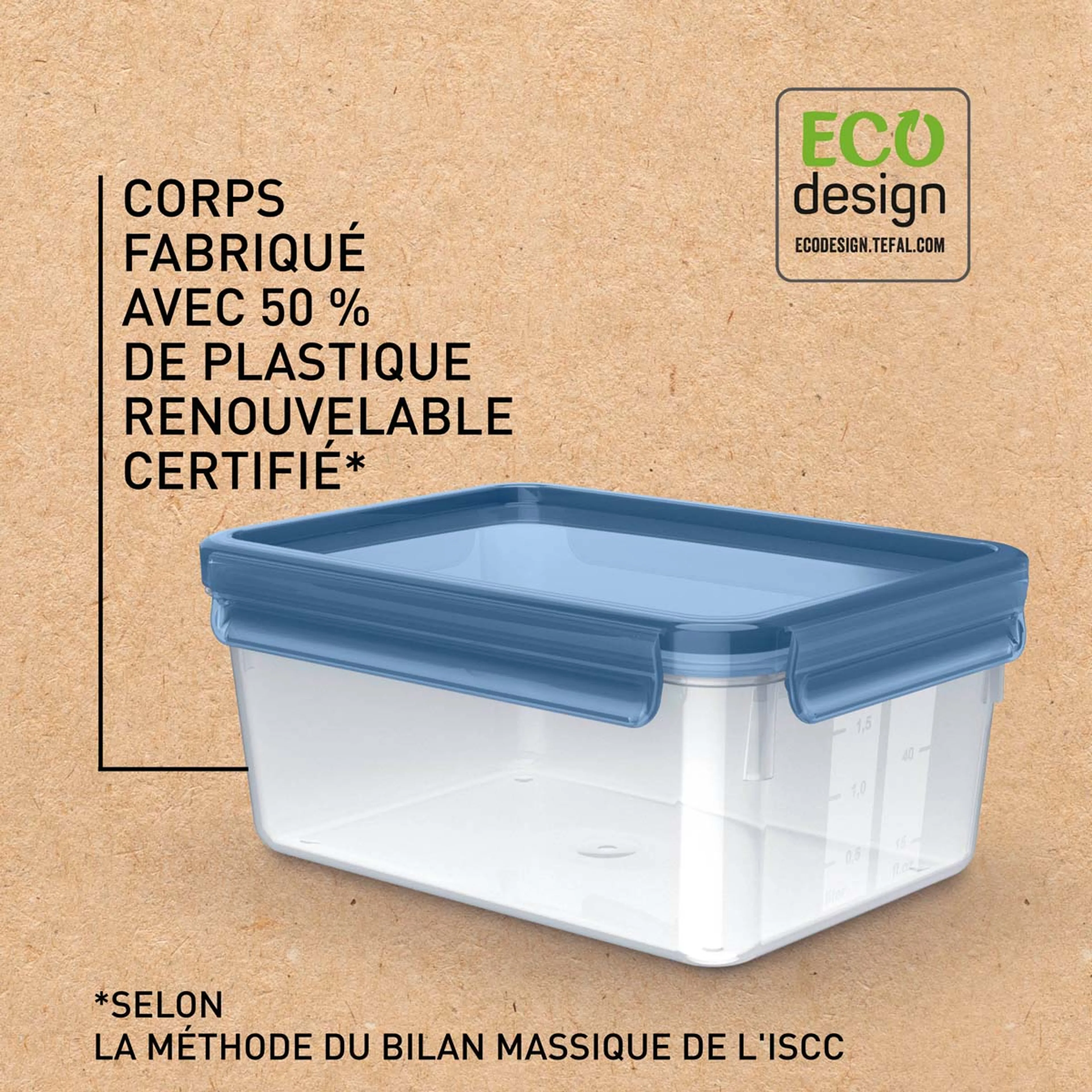 Tefal Boîte de conservation MasterSeal - 2,2L image