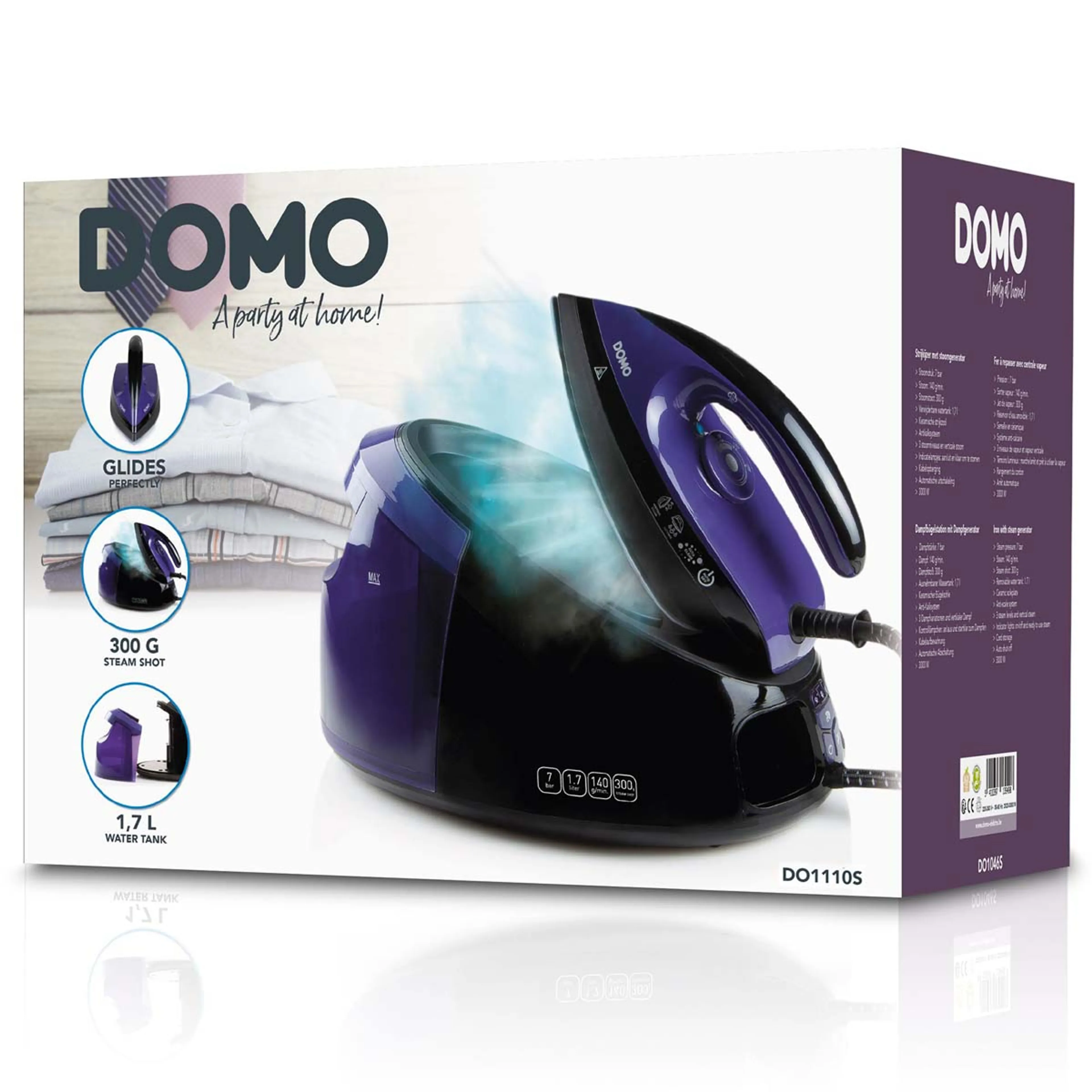Domo Stoomgenerator DO1110S image